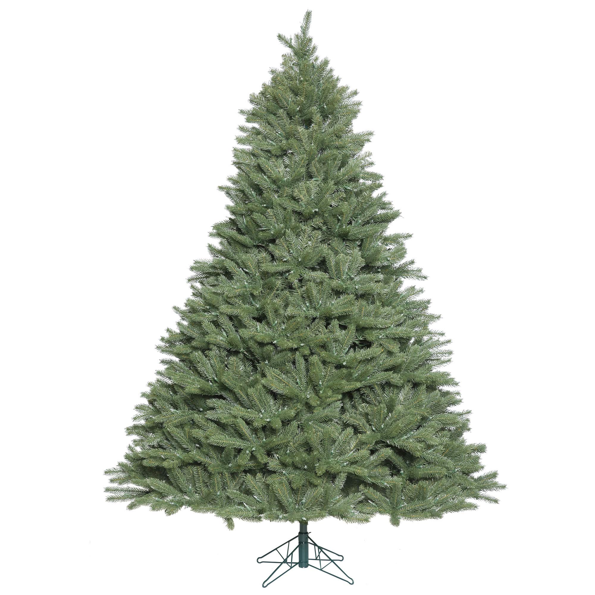 Vickerman 6.5 Foot Unlit Artificial Colorado Spruce Christmas Tree - Realistic Faux Evergreen Holiday Decor for Living Room, Office & Seasonal Home Decoration