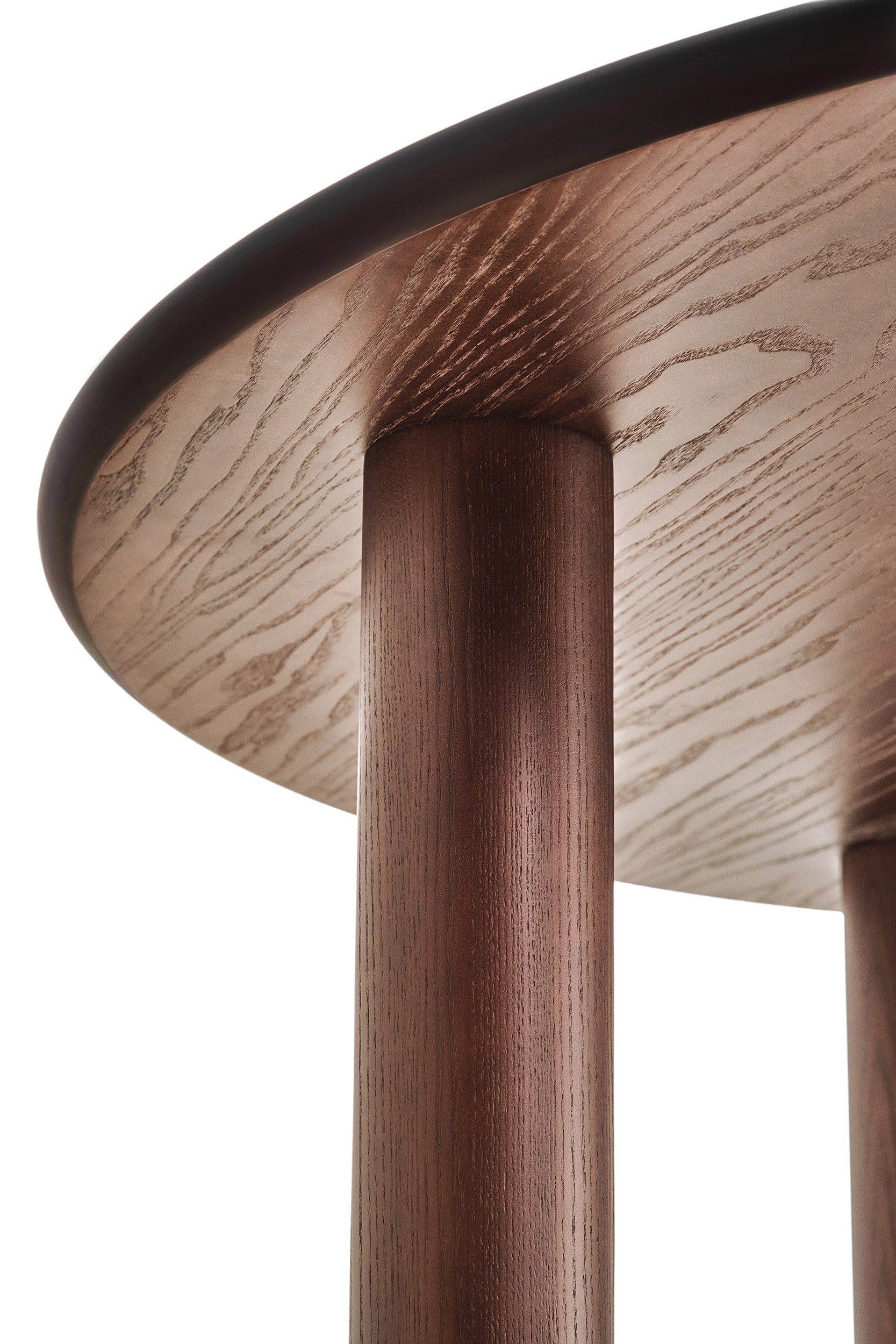 Noom Paul Long Round Dining Table - Modern Wooden Dining Room Table for 4-6 People | Perfect for Family Meals, Dinner Parties & Small Spaces