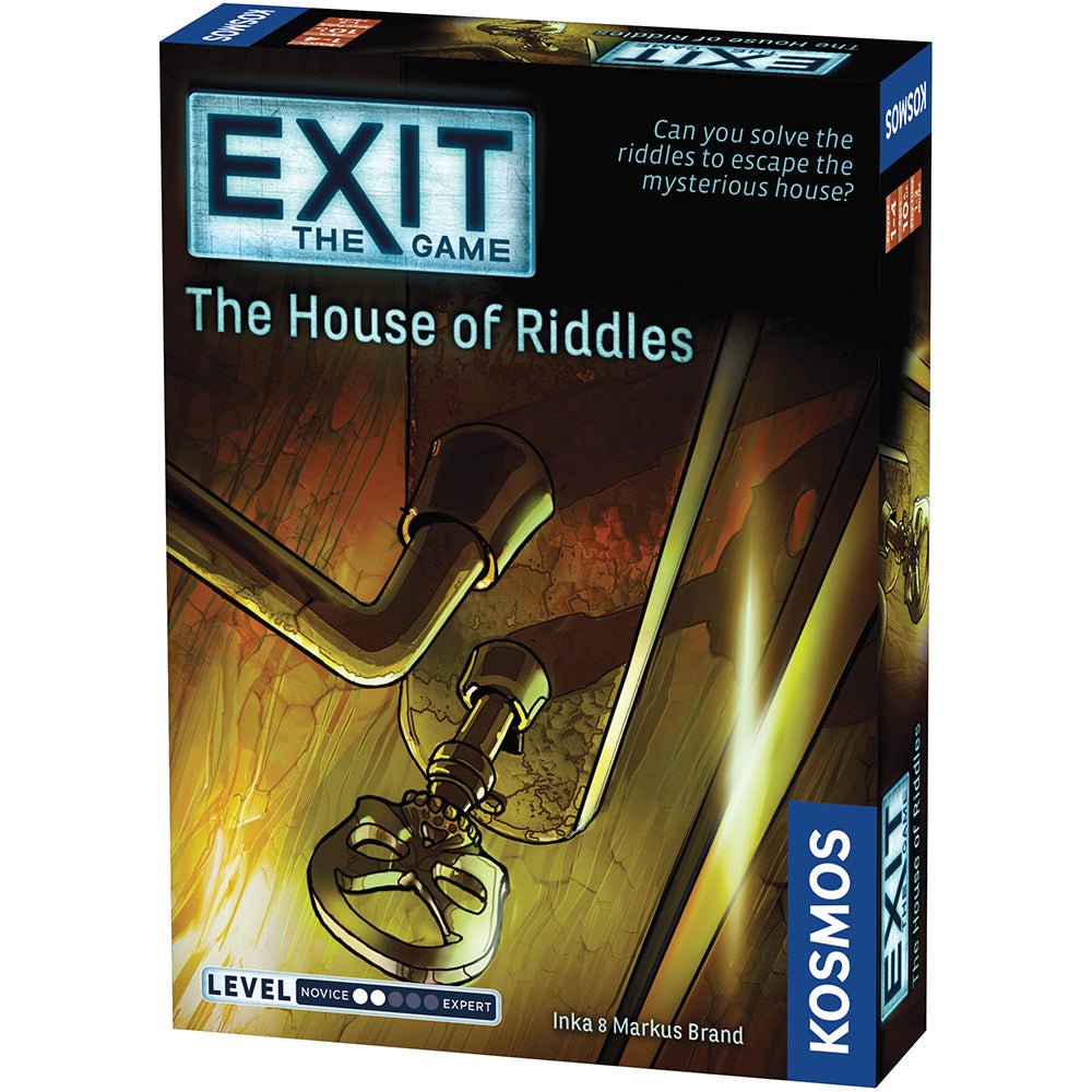 EXIT: The House of Riddles - Escape Room Board Game for Adults & Teens | Challenging Puzzle Adventure | Perfect for Family Game Nights & Party Entertainment