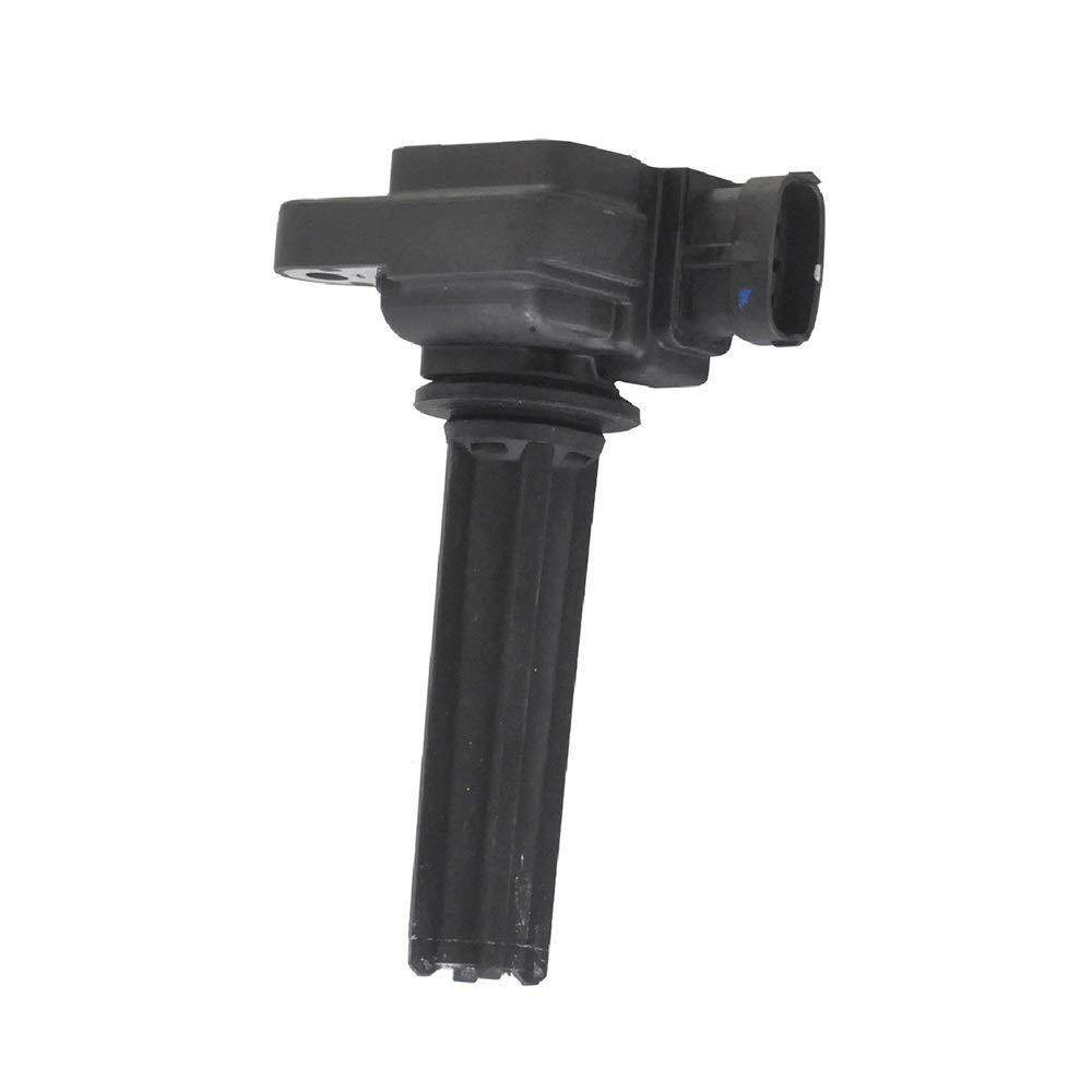 SUNAROUD 1pc Black Ignition Coil Compatible with Turbo 2.0L - Replaces 610-58664, UF-526, 178-8440, 12787707 - High Performance Engine Part for Smooth Acceleration & Fuel Efficiency