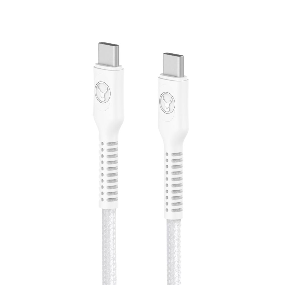 Bonelk 6.6ft 100W Fast Charging USB C to USB C Cable - Durable & Tangle-Free for iPhone 15, MacBook, iPad Pro, Samsung Galaxy | Perfect for Home, Office & Travel