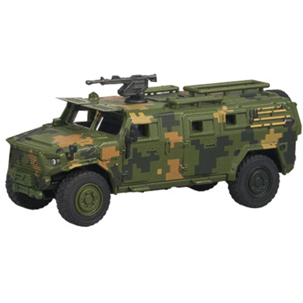Newmind 1:64 Scale Die-Cast Armored Military Vehicles - Army Toy Cars Collection, Battlefield Truck Models for Kids & Collectors - Perfect for Playtime, Display & Military Enthusiasts
