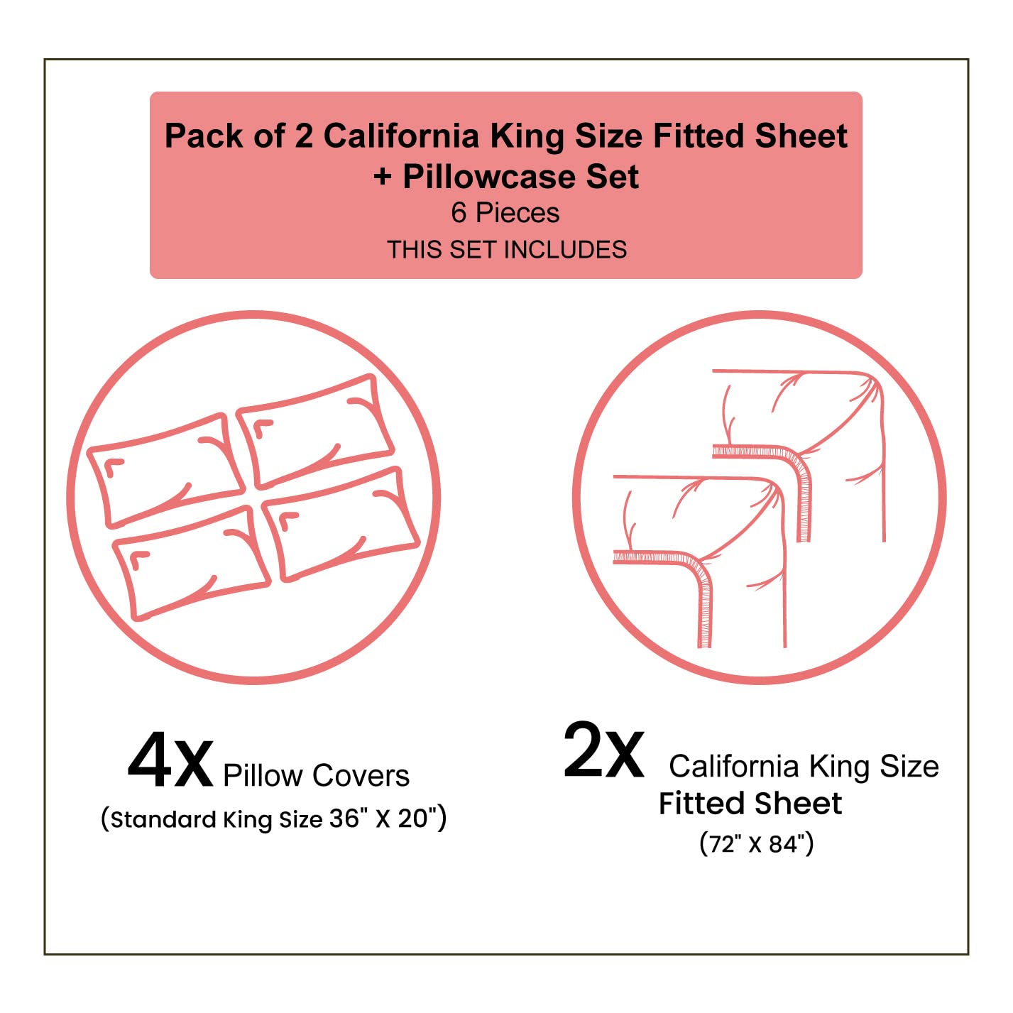 Ambesonne 2-Pack Space Themed Fitted Sheet & Pillow Sham Set - Star Clusters in Twilight Design, 4-Piece Bedding Set (2 Twin XL Fitted Sheets & 2 Standard Pillow Shams), Tan & Grey - Perfect for Kids' Rooms, Dorm Decor & Astronomy Lovers