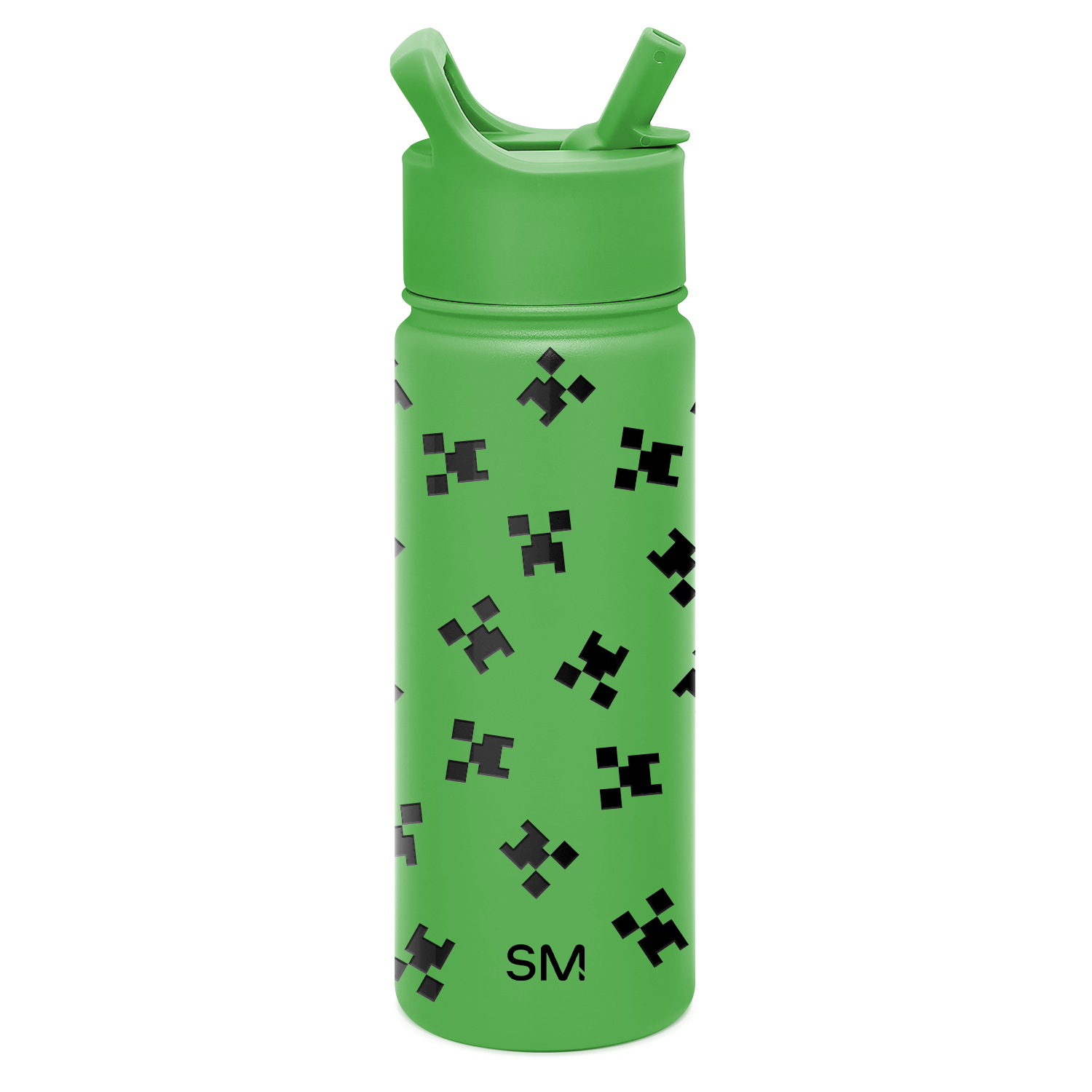 Summit Insulated Water Bottle with Straw Lid - Leak Proof, BPA Free Stainless Steel Thermos for Hiking, Gym & Outdoor Activities