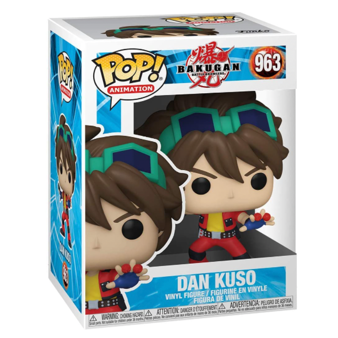 Bakugan Battle Brawlers: Dan Kuso Action Figure - Collectible Toy for Kids & Fans | Perfect for Play, Display & Gifts