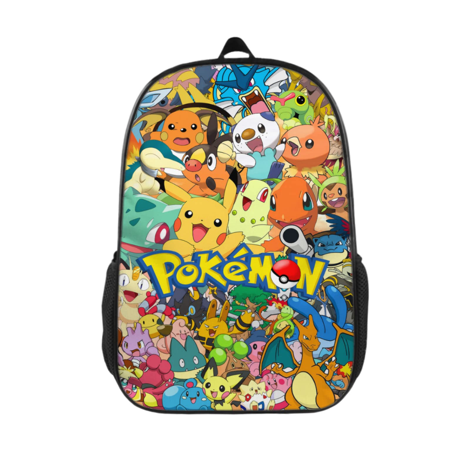 3D Anime Backpack for Teens - Cool Cartoon Printed Travel Daypack (17 Inch) - Perfect Gift for Anime Fans - Great for School, Travel & Conventions
