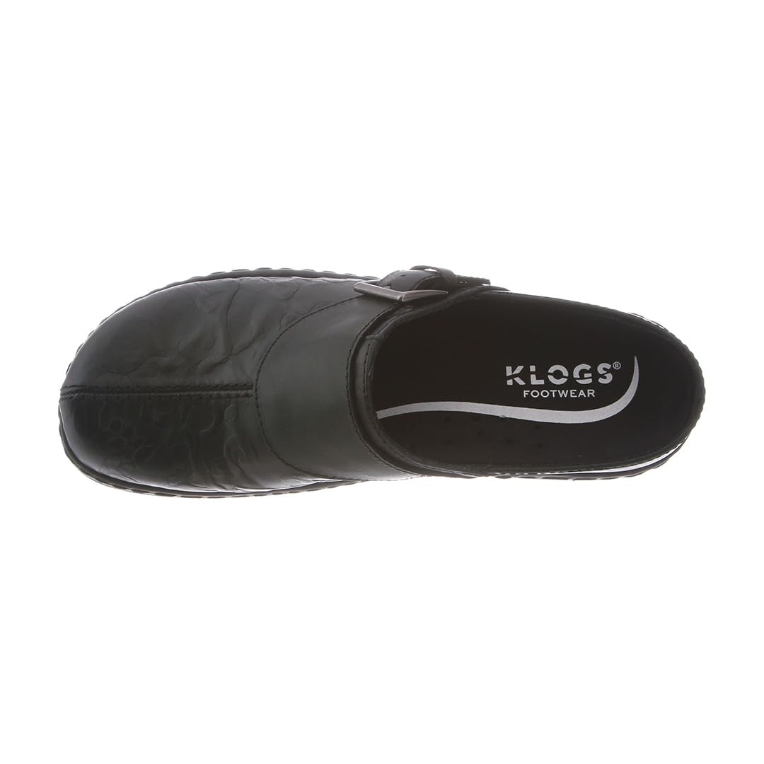 Klogs Austin Women's Slip-Resistant Work Shoes for Nurses & Food Service - Comfortable Non-Slip Professional Shoes with Removable TRUCOMFORT Insole - All Day Support for Healthcare Workers & Restaurant Staff - Perfect for Hospitals, Clinics & Kitchens