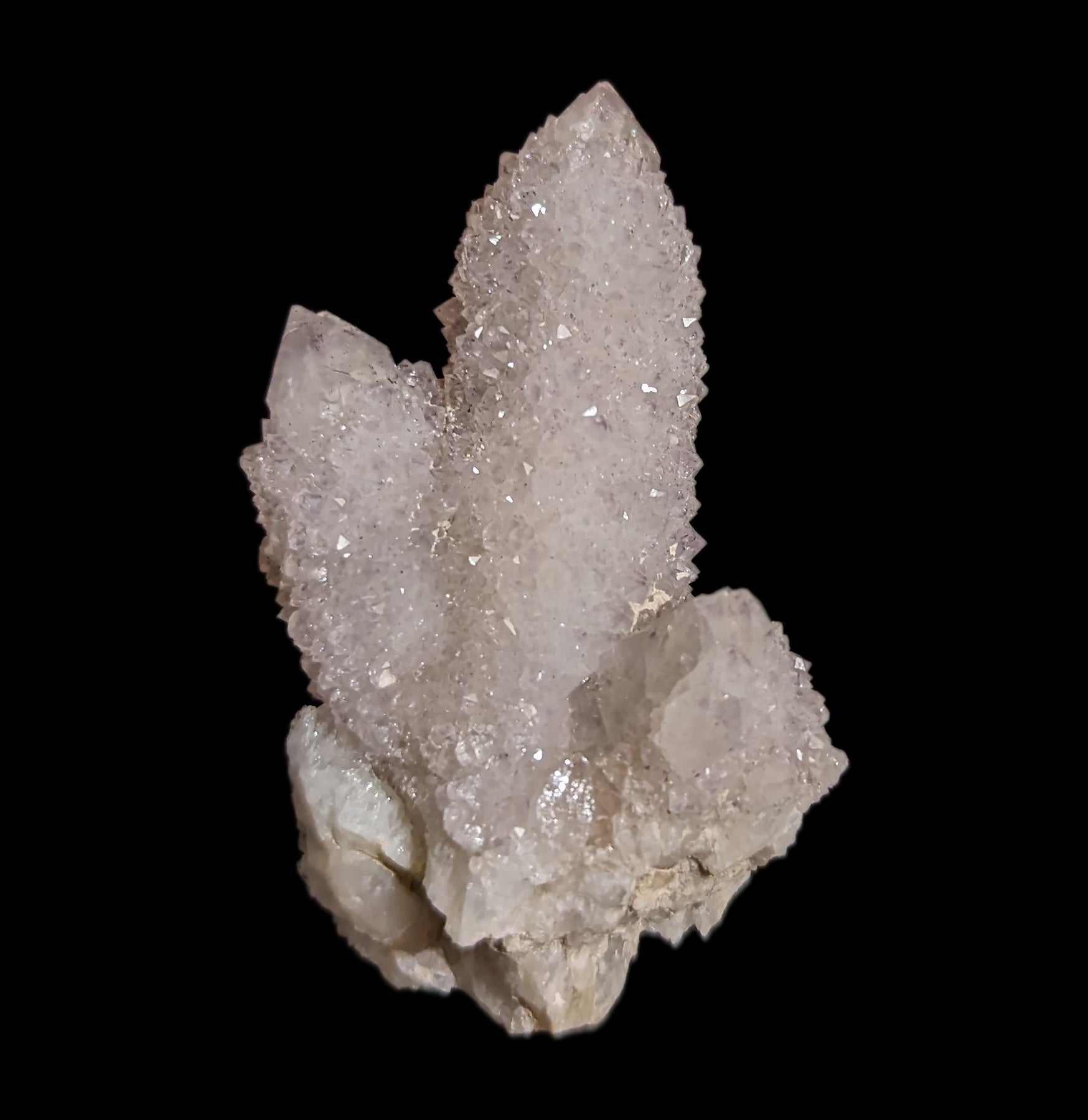 Natural Cactus Quartz Crystal Cluster - Healing Stone for Meditation, Reiki, and Home Decor | Spiritual Growth & Positive Energy