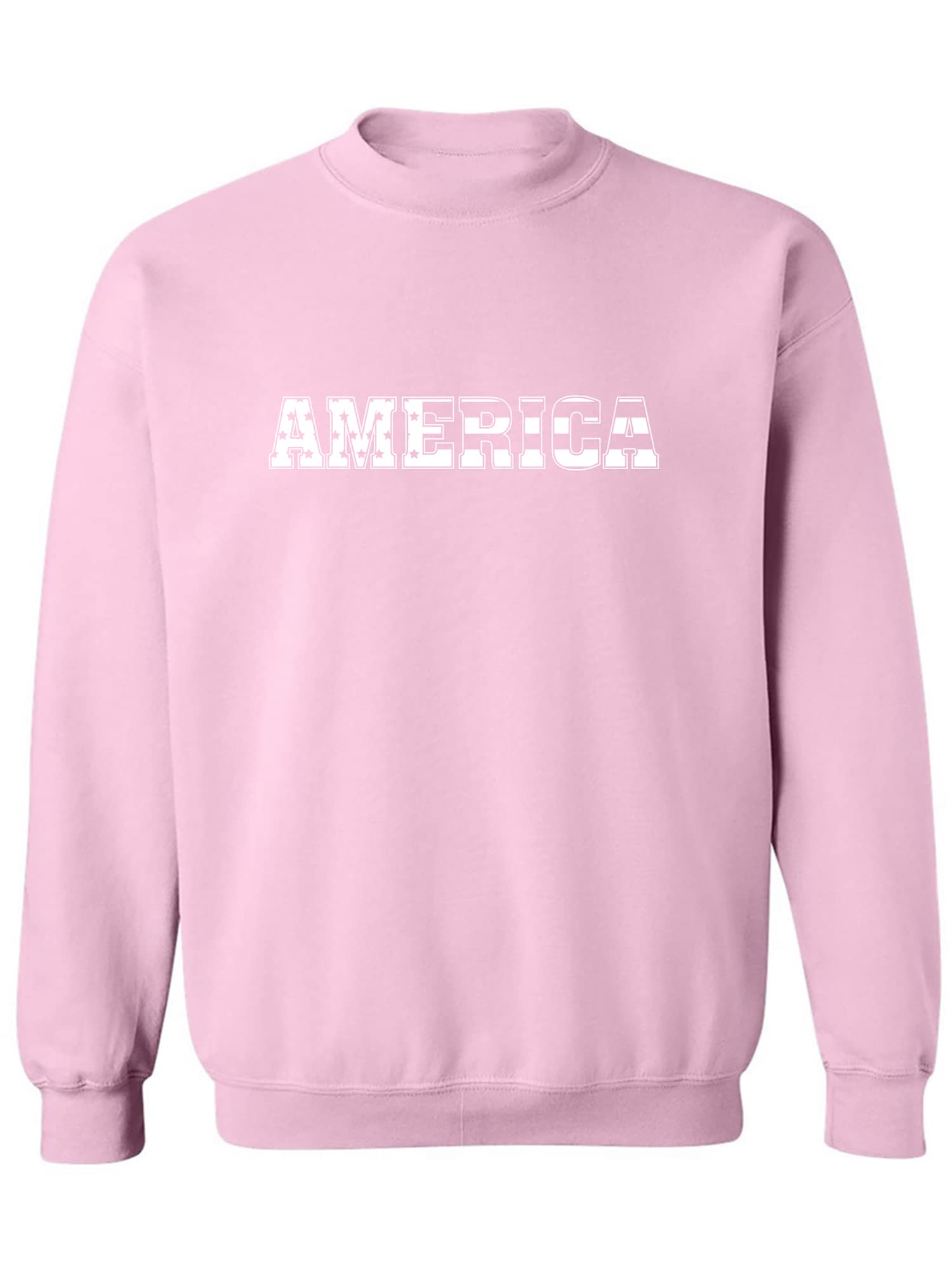Zerogravitee America Crewneck Sweatshirt - Comfortable Unisex Pullover for Men & Women | Perfect for Casual Wear, Street Style & Lounge Outfits