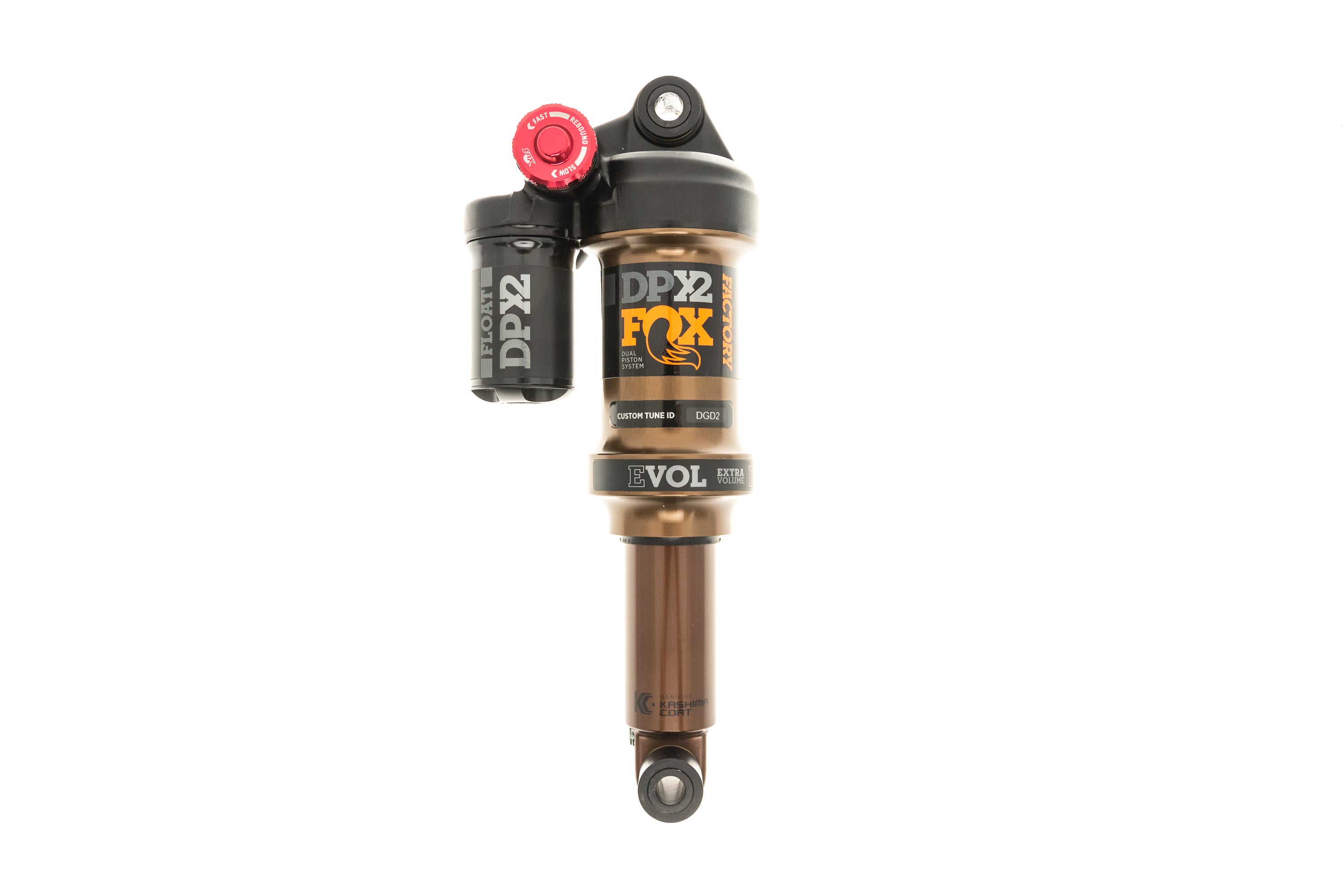 2018 Fox Float DPX2 Factory Series EVOL Rear Shock 7.5x2.0 - High Performance Mountain Bike Suspension for Trail & Enduro Riding