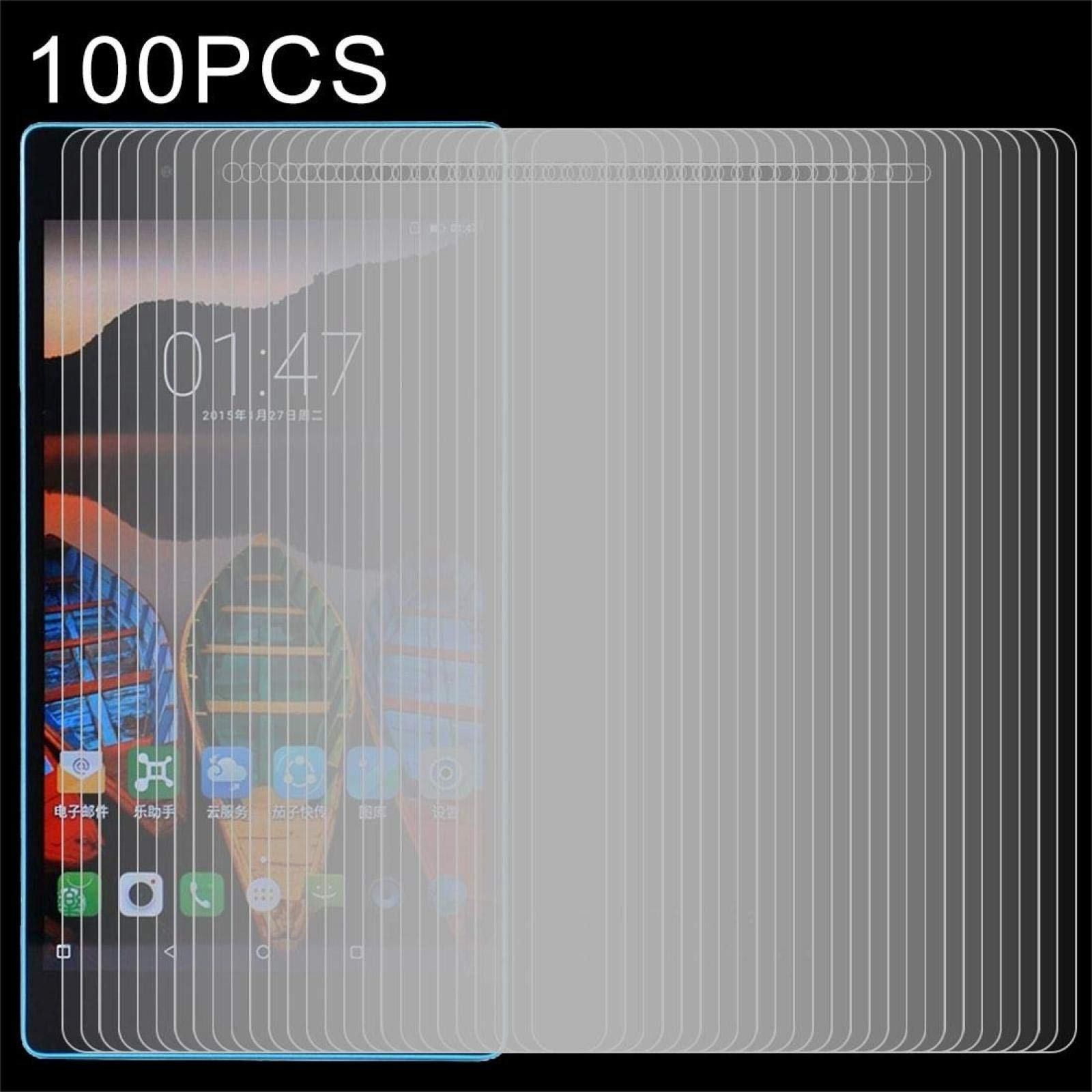 Premium 9H Tempered Glass Screen Protector for Lenovo Tab3 7 Essential / 710F (0.3mm, 100-Pack) - Shatterproof, Anti-Scratch, HD Clear Protection for Tablet & Phone Screens - Perfect for Home, Office & Travel Use