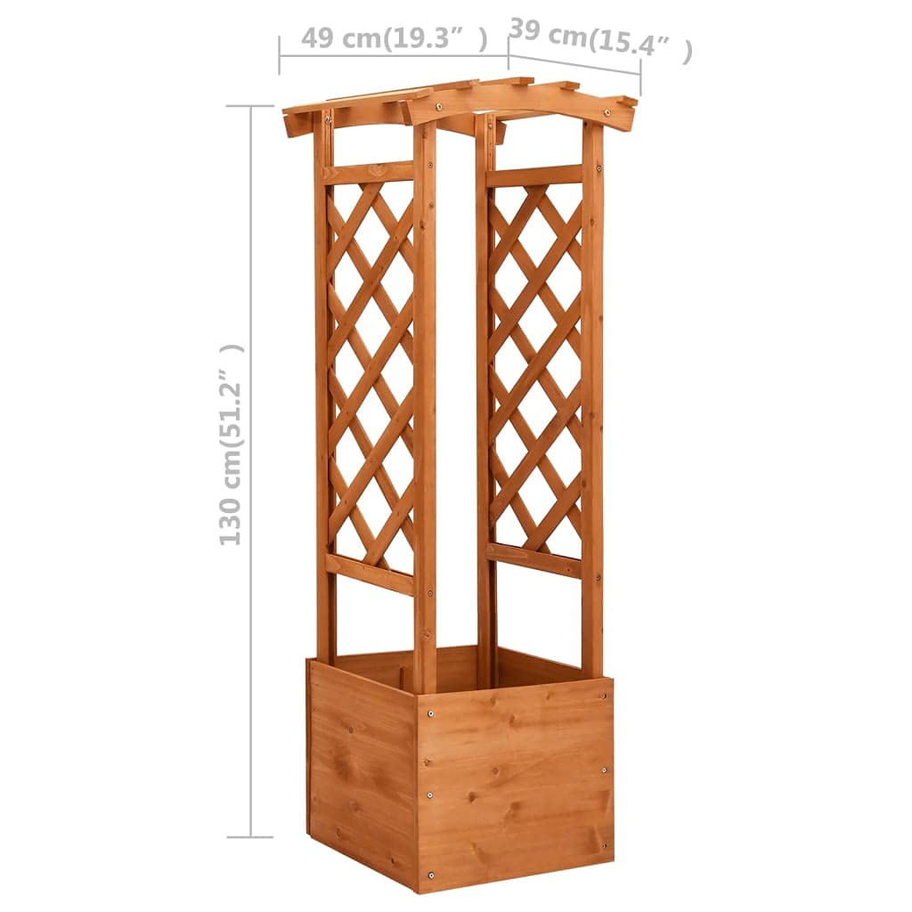 Fast Shipping Wooden Plant Stand with Arch - 19.3