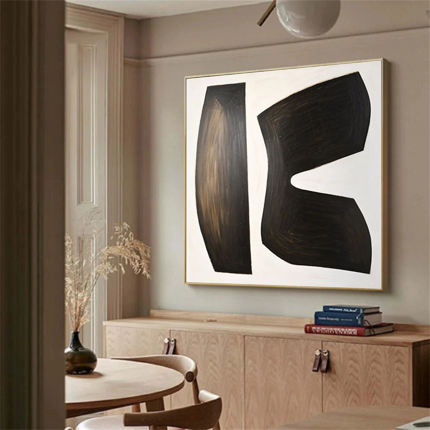 Abstract Tranquility Wall Art Canvas Print - Modern Home Decor for Living Room, Bedroom & Office - #WS223