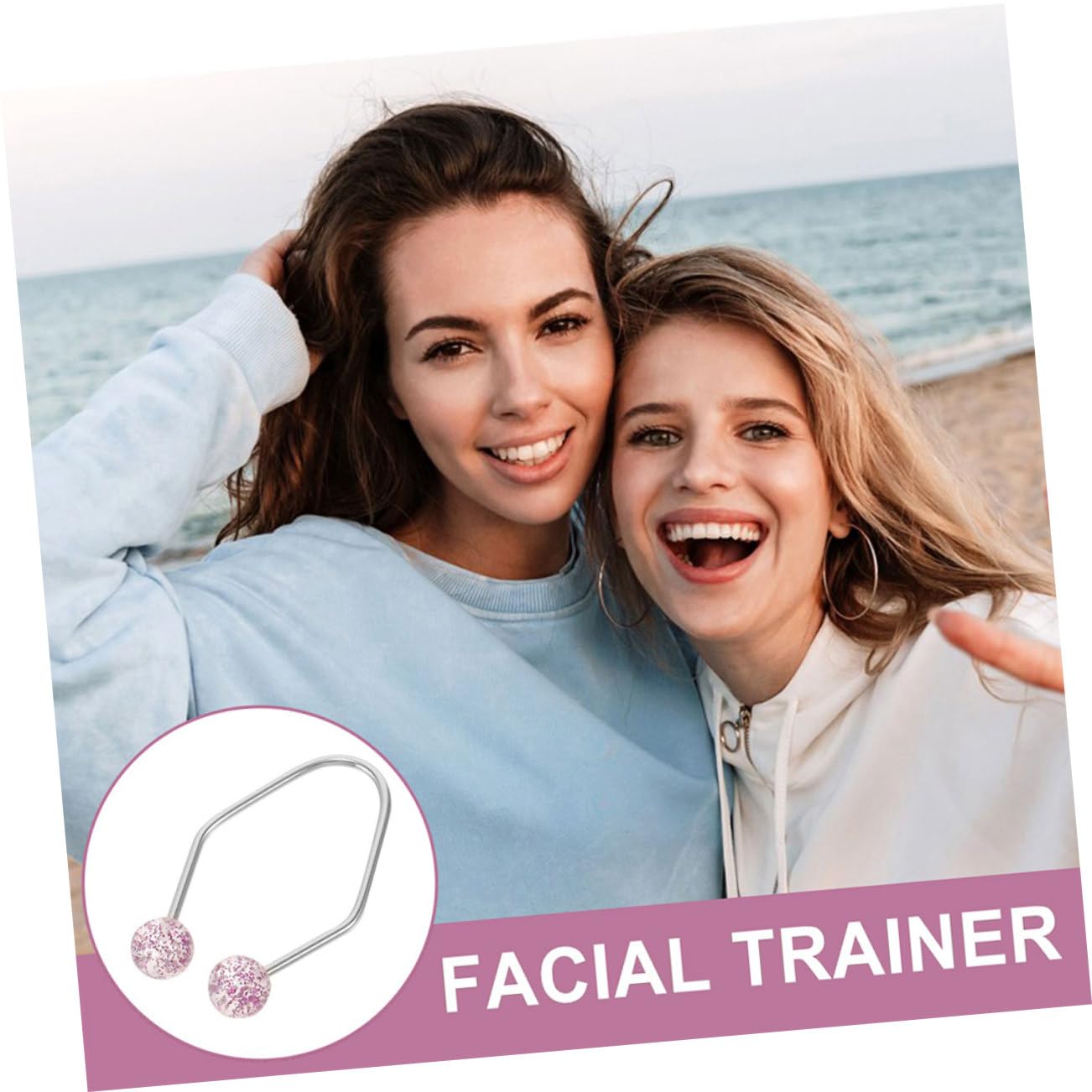 Facial Dimple Maker Set - Cheek Dimple Clip for Natural-Looking Dimples, Face Sculpting Tool for Beauty Enhancement - Perfect for Makeup, Cosplay & Selfie Posing