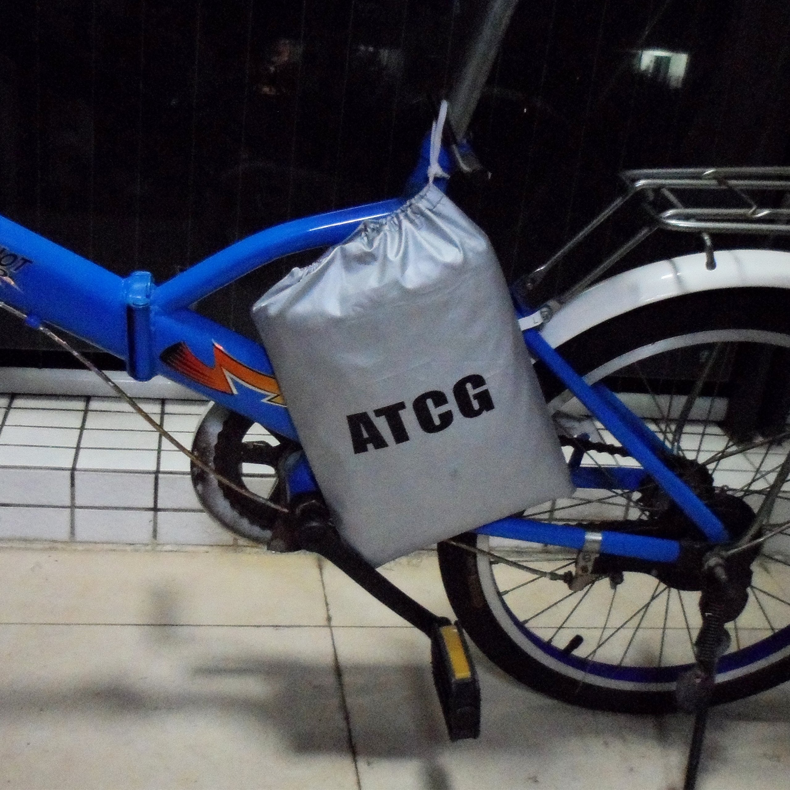 ATCG 190T Nylon Waterproof Bike Cover for Mountain & Road Bicycles - All Weather Protection for Outdoor Storage, Garage & Travel Use