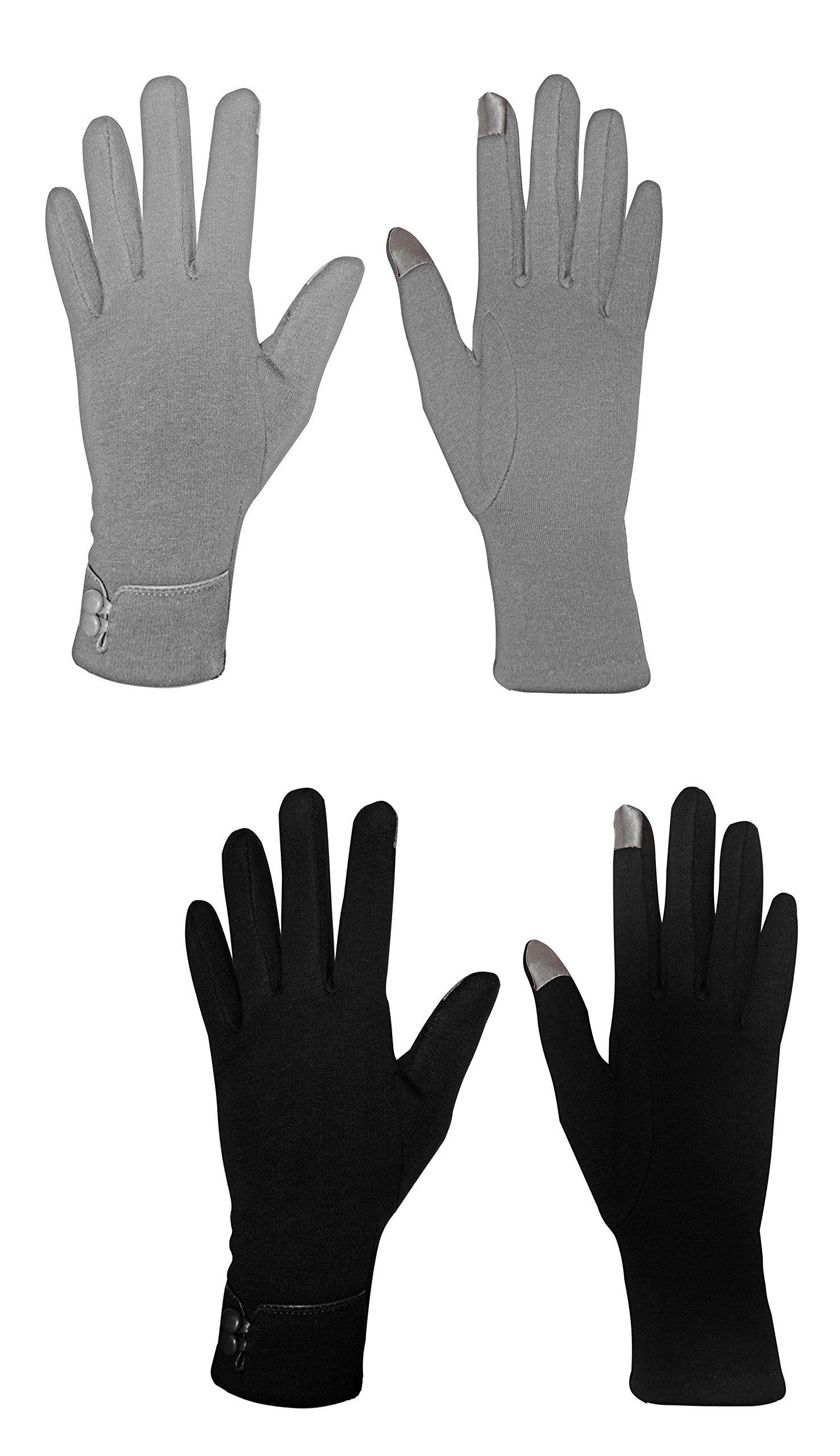 Women's Touch Screen Fleece Lined Winter Gloves - Warm Thermal Texting Gloves for Cold Weather - Perfect for Skiing, Snowboarding & Outdoor Activities
