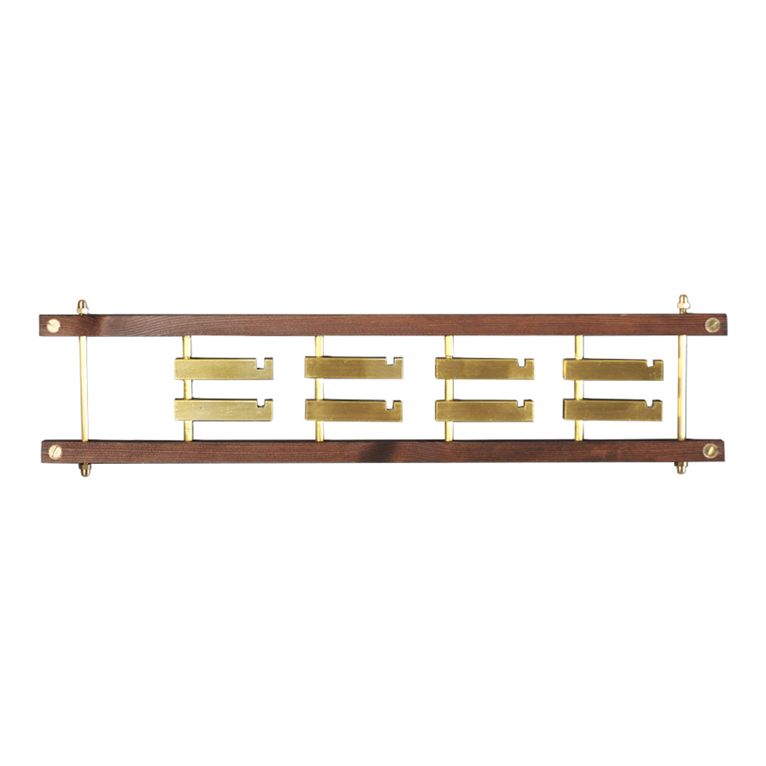 Dennis Marquart Brick Coat Rack - Rustic Wall Mounted Entryway Organizer for Coats, Hats & Scarves | Perfect for Farmhouse, Apartment & Office Decor