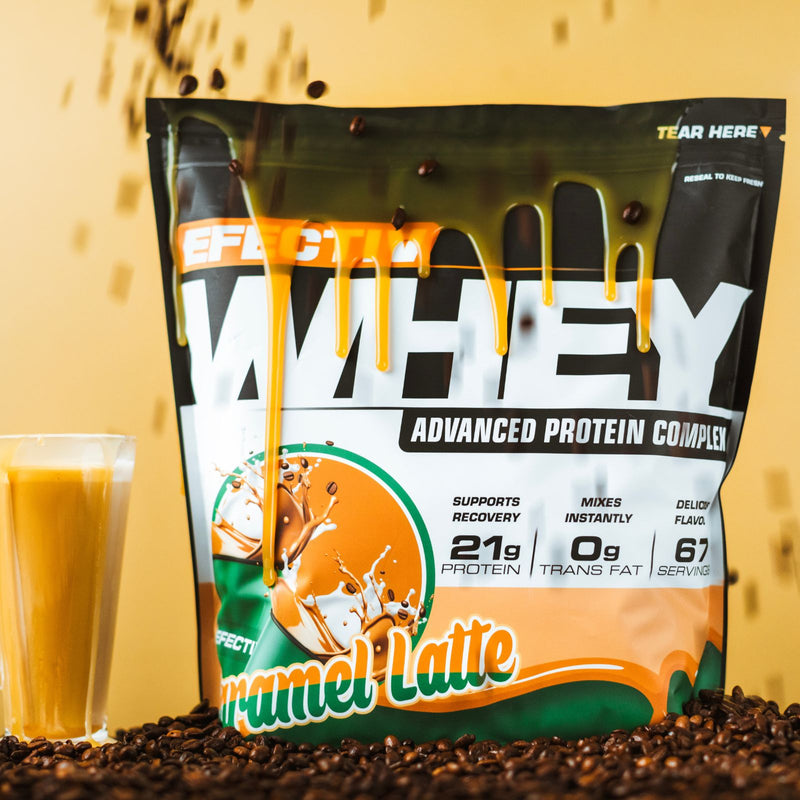 Efectiv Nutrition Whey Protein Powder 2kg (4.4 lbs) - Premium Muscle Recovery & Growth Supplement for Athletes & Fitness Enthusiasts | Post-Workout, Meal Replacement & Healthy Lifestyle Support