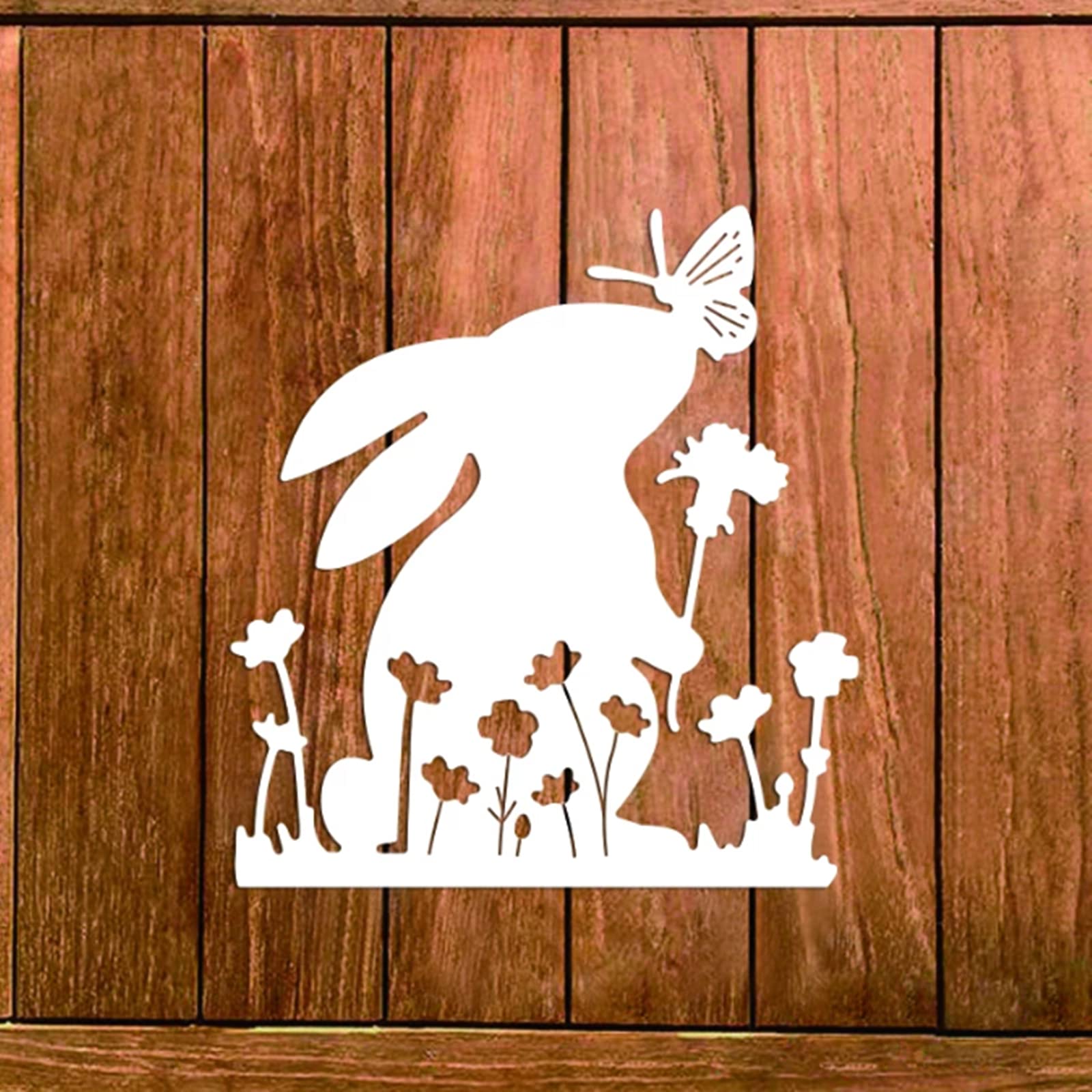 Easter Rabbit Metal Die Cuts - Cute Bunny Kissing Butterfly Animal Frame Stencils for DIY Card Making, Scrapbooking, Photo Albums & Home Decor | Perfect for Easter Crafts, Greeting Cards & Paper Embossing Projects