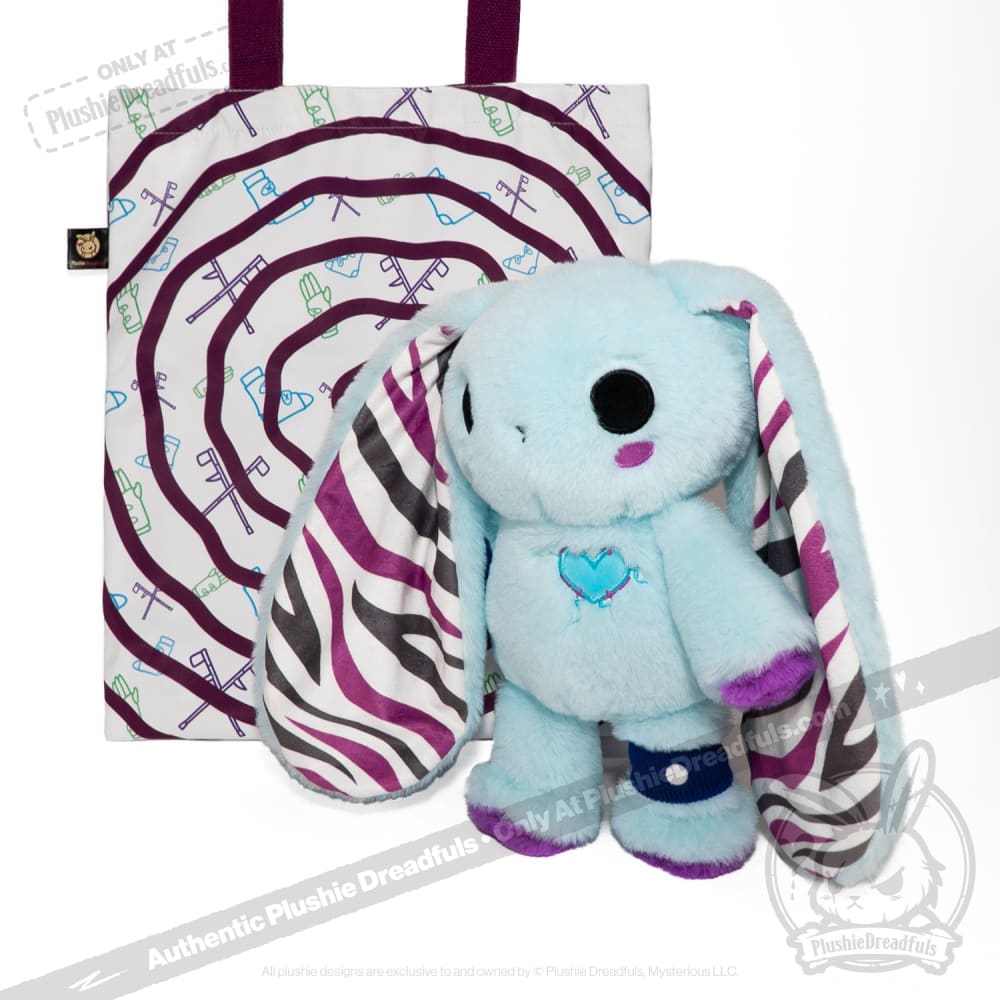 Plushie Dreadfuls Ehlers Danlos V2 Rabbit - Soft Stuffed Animal Toy for Kids & Collectors | Perfect for Cuddling, Gifts, and Awareness Support