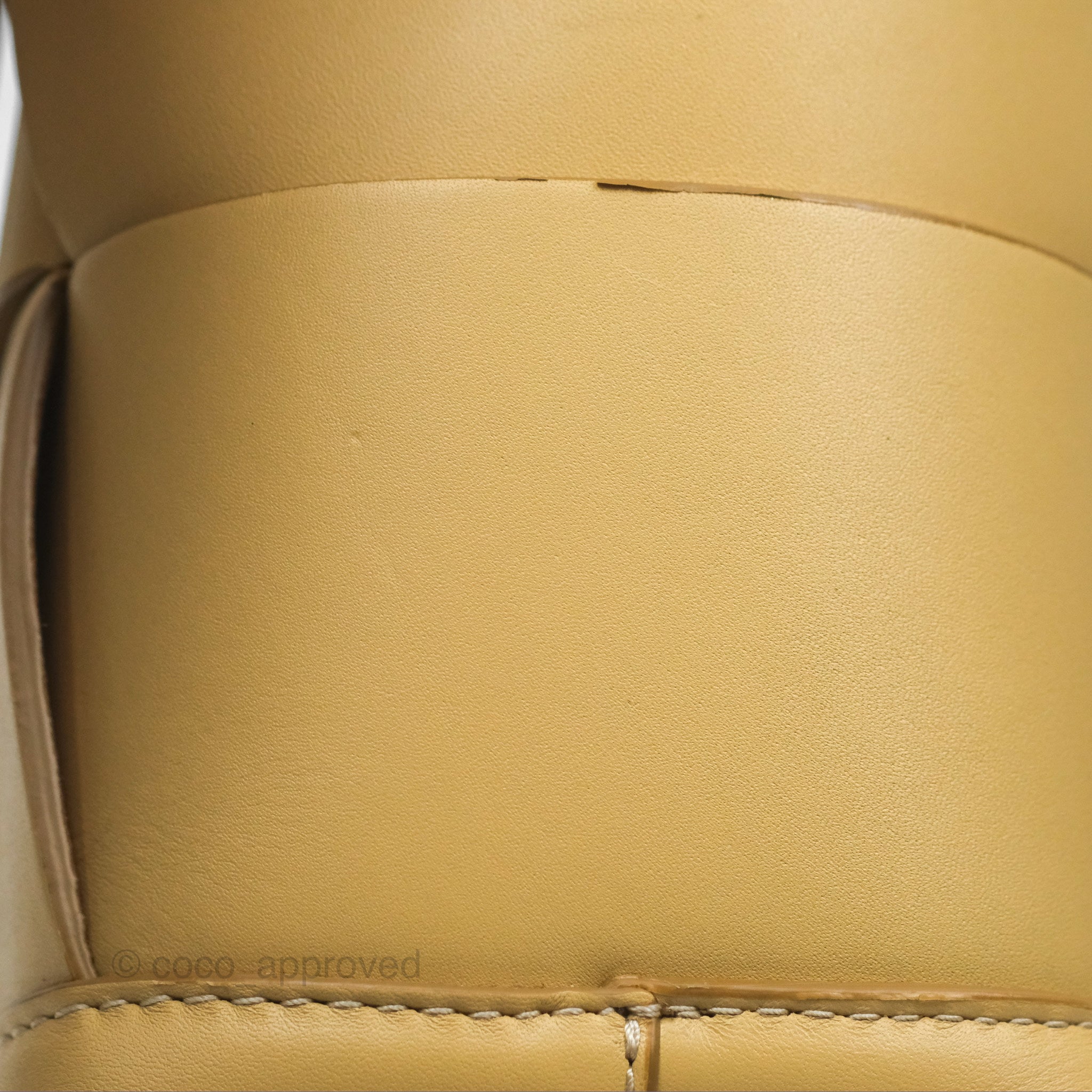 Bottega Veneta Arco Mini Intrecciato Textured Leather Tote Bag in Yellow | Luxury Designer Handbag for Women | Perfect for Work, Travel & Everyday Use