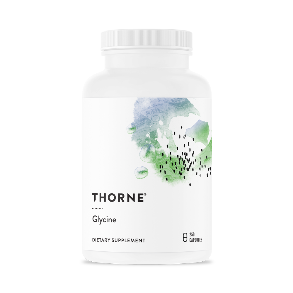Thorne Glycine (SA512) - Pure Amino Acid Supplement for Muscle Recovery, Sleep Support & Cognitive Health - Ideal for Athletes, Fitness Enthusiasts & Stress Relief