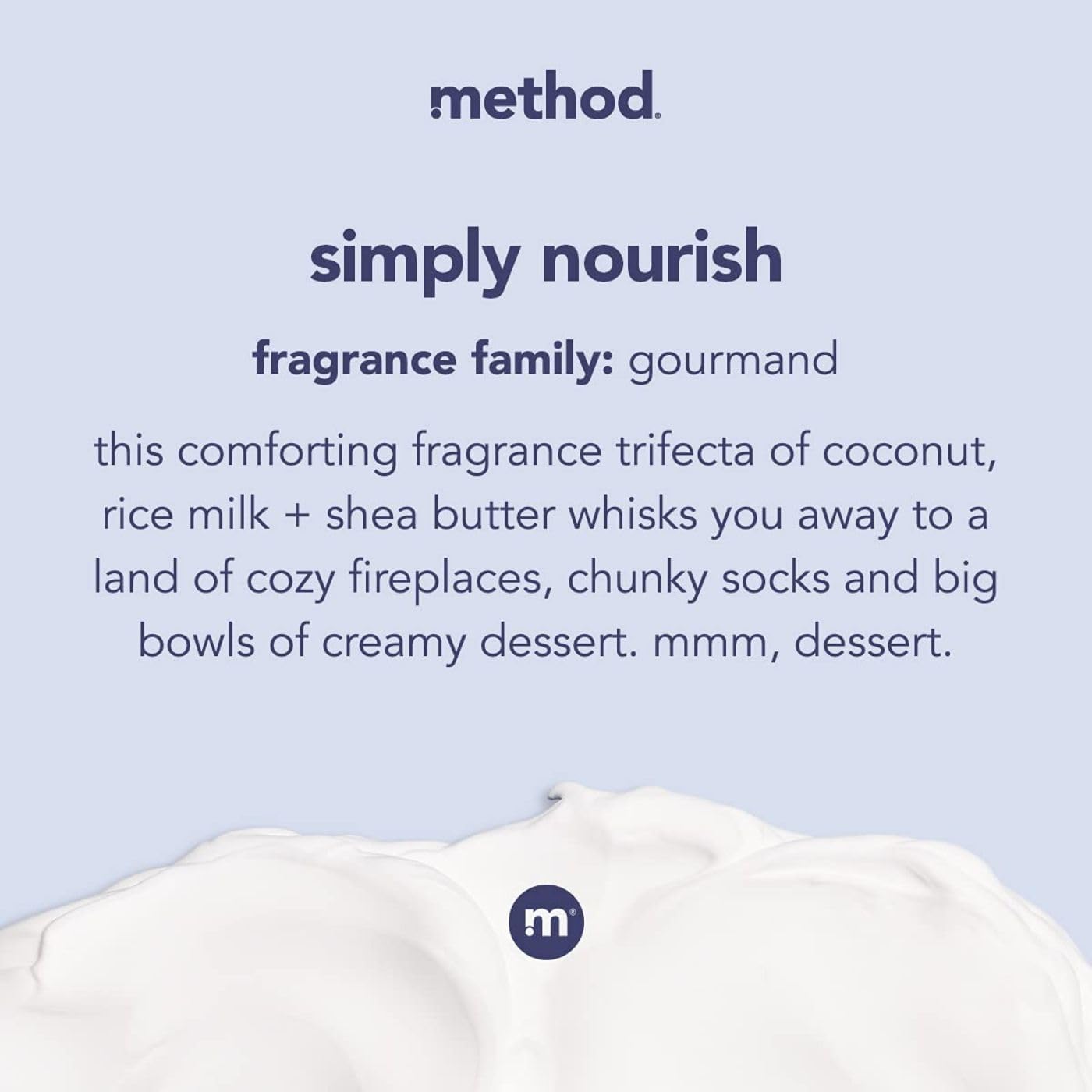 Method Simply Nourish Body Wash - 28 oz | Paraben & Phthalate Free | Vegan & Cruelty-Free | Hydrating Shower Gel for Dry Skin | Perfect for Daily Use & Sensitive Skin Care