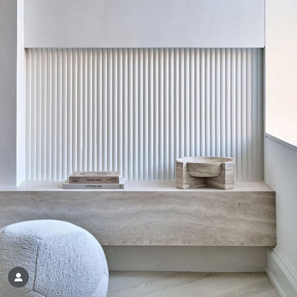WOODFLEX White Primed Flexible Half Round Molding 2700mm x 600mm - Perfect for Crown Molding, Ceiling Trim & Interior Decoration
