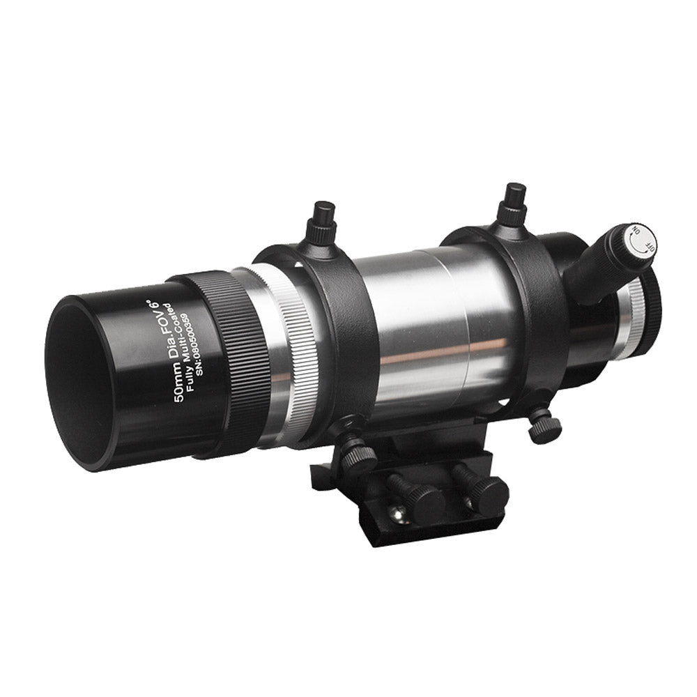 Explore Scientific 8x50 Straight-Through Correct Image Finder Scope - VFEI0850-01 | Astronomy Telescope Accessory for Stargazing & Celestial Observation