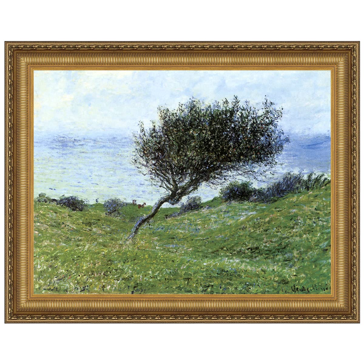 Design Toscano Seacoast at Trouville 1881 - Premium Large Canvas Art Reproduction - Coastal Wall Decor for Living Room, Bedroom & Office