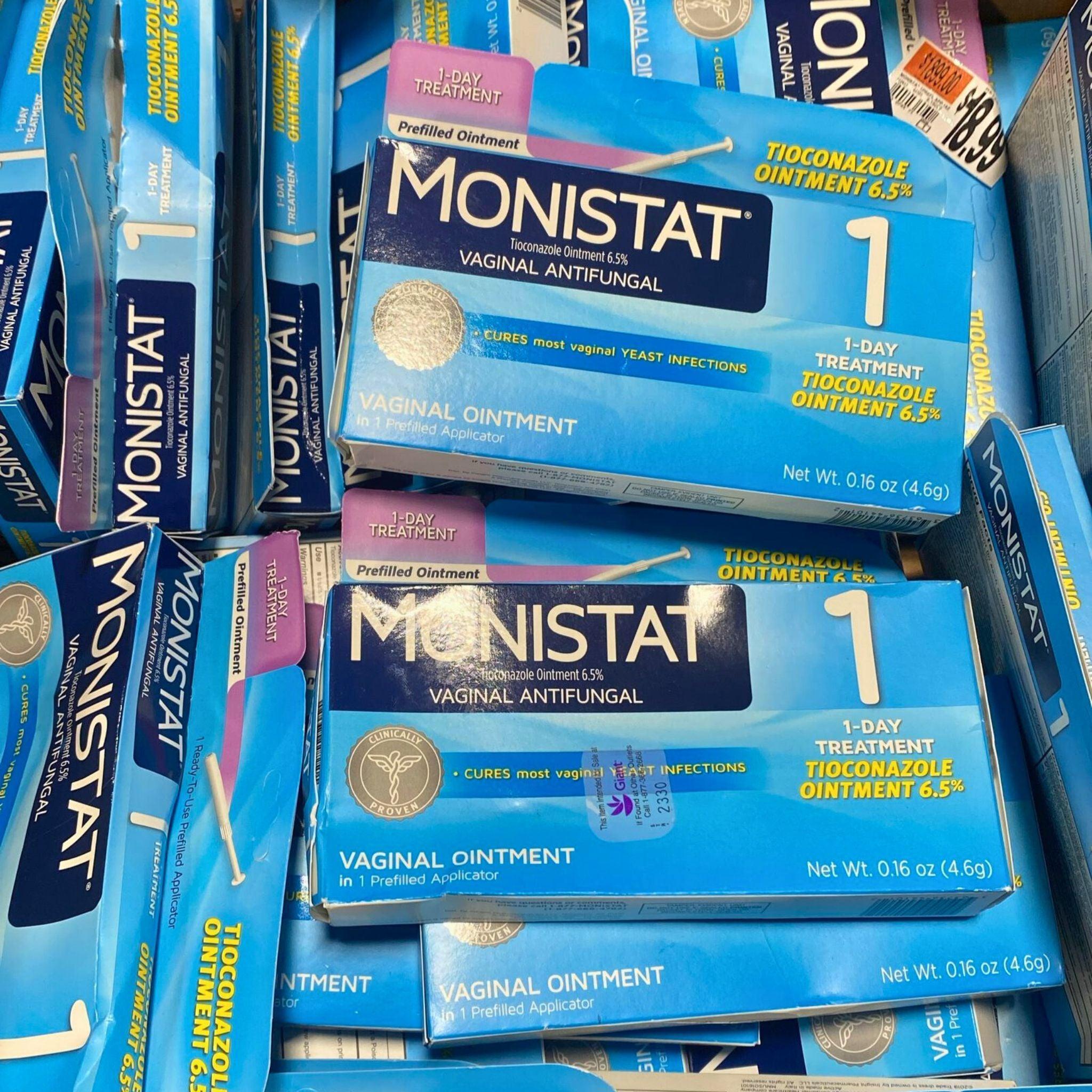 Monistat Vaginal Antifungal Treatment - 7 Day Yeast Infection Relief (26 Count) for Women's Intimate Care & Comfort