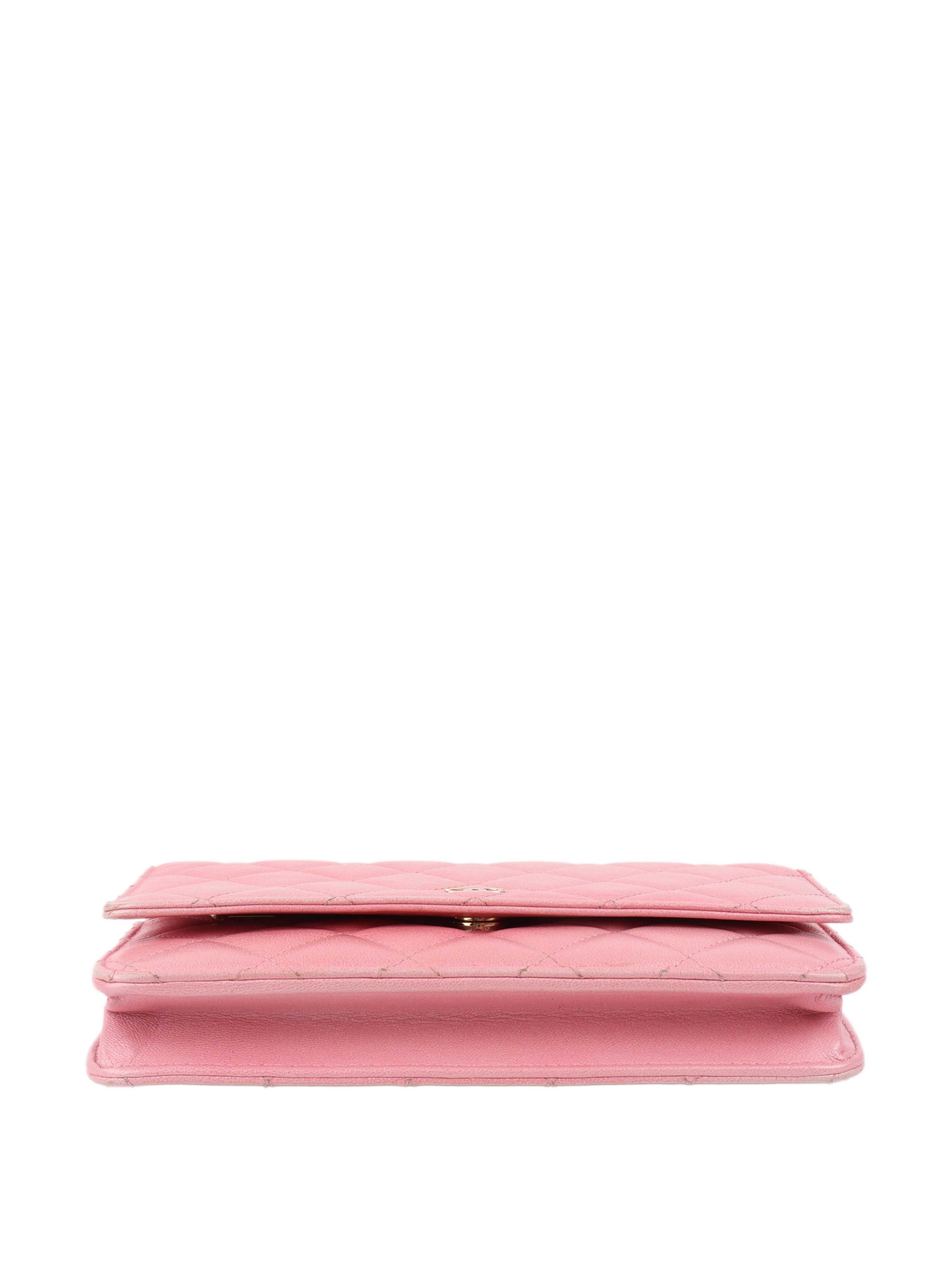 Chanel Light Pink Wallet on Chain - Stylish Crossbody Bag for Women | Perfect for Parties, Dates & Everyday Use