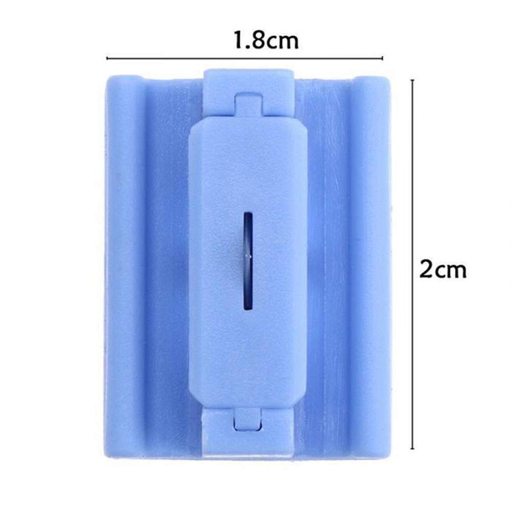 A5 Portable Paper Cutter Trimmer - Mini Scrapbooking Tool with Finger Protection & Slide Ruler - Perfect for DIY Crafts, Office Use, and School Projects (Blue)