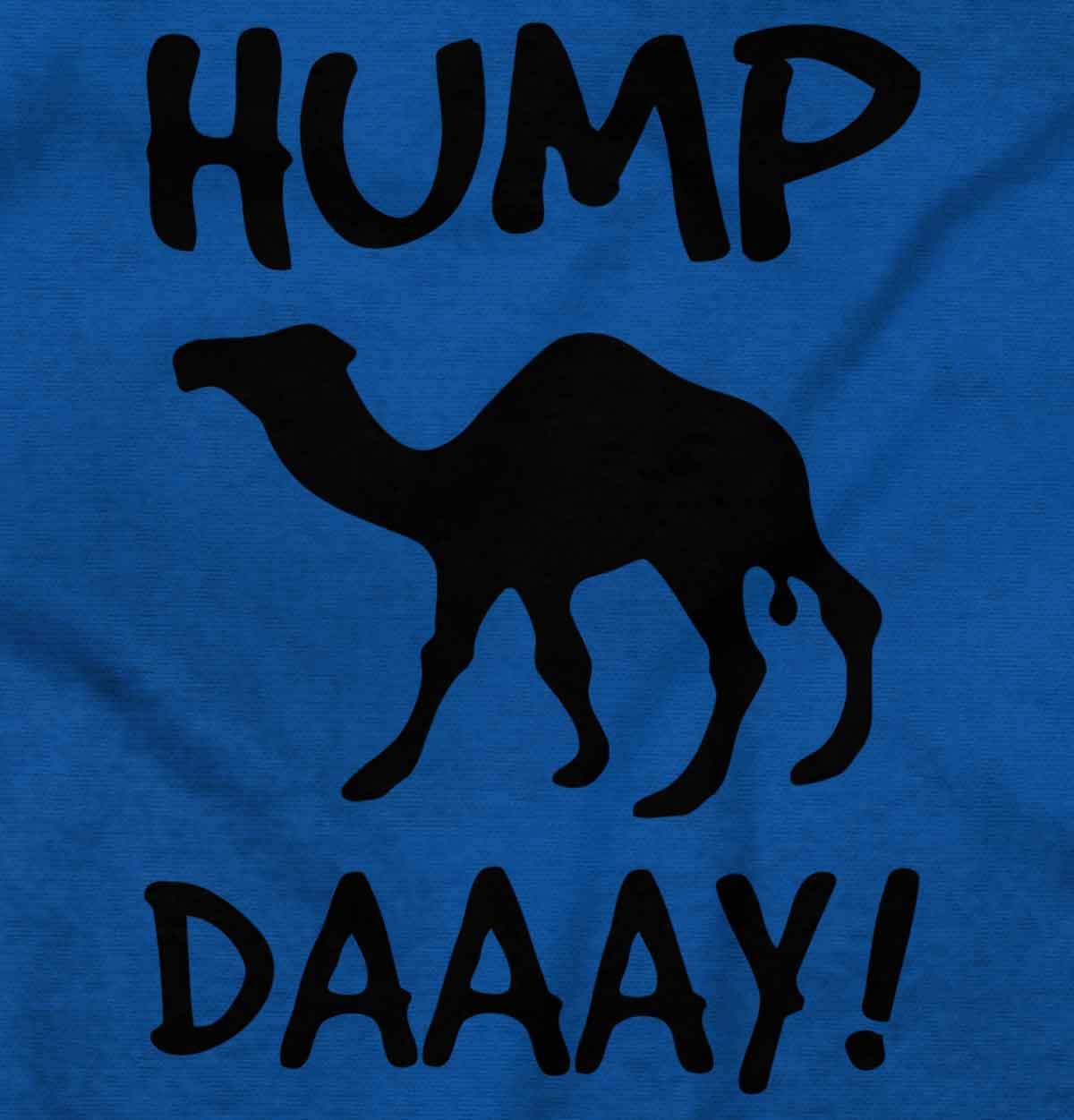 Brisco Brands Hump Day Camel Wednesday Funny Graphic Tank Top T-Shirt for Men & Women - Perfect for Casual Wear, Weekday Outfits & Humor Lovers