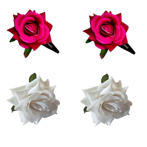 White & Dark Pink
