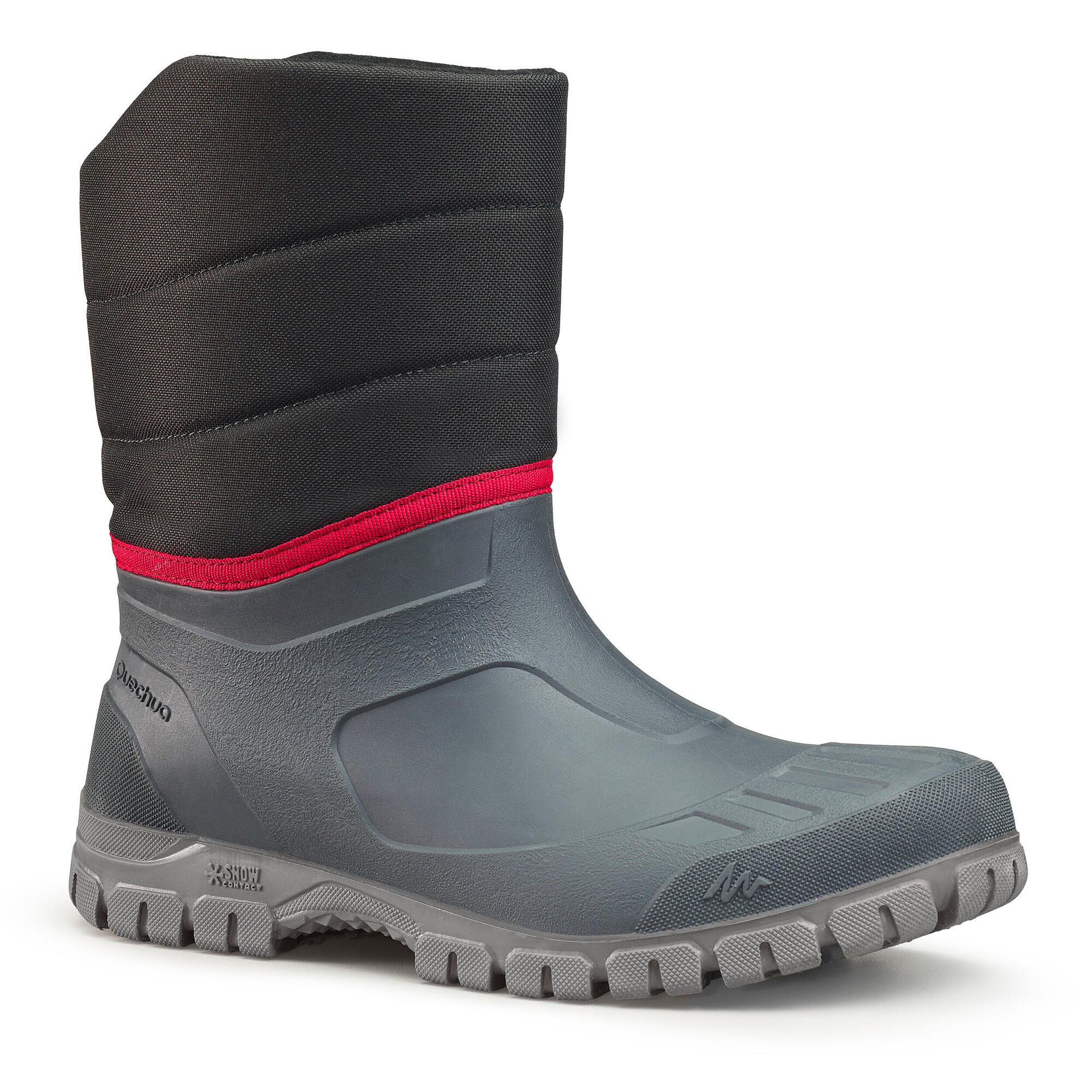 Men's Waterproof Winter Snow Boots SH100 - Insulated Warm Boots for Hiking, Snowboarding & Outdoor Activities