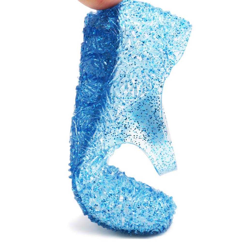 TechCity Princess Girls Sandals - Kids Toddler Mary Jane Jelly Shoes for Dress Up, Dance Party & Cosplay | Perfect for Birthday Parties, Playdates & Costume Events