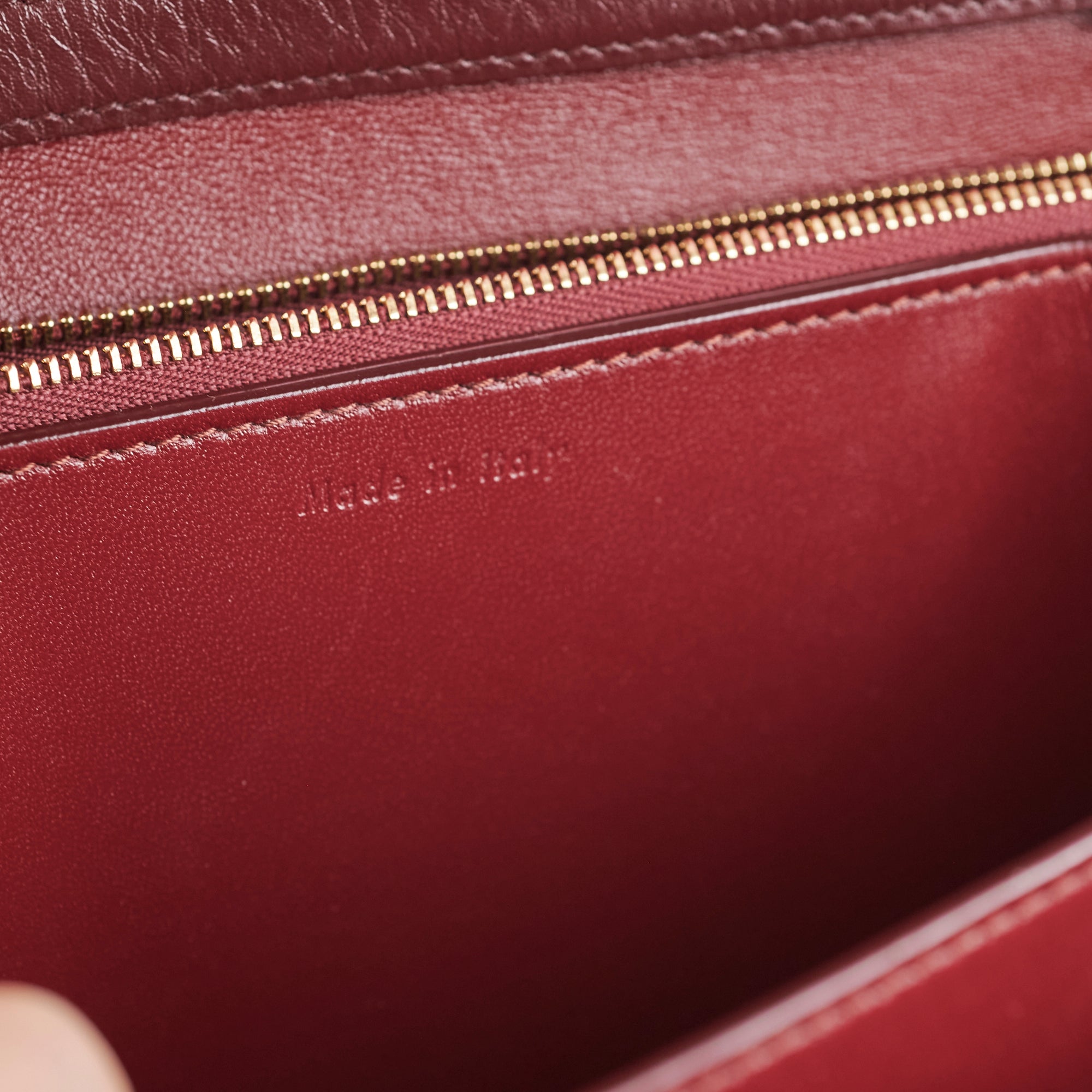 Celine Medium Box Burgundy Leather Crossbody Bag for Women - Luxury Designer Handbag for Work, Travel & Everyday Use