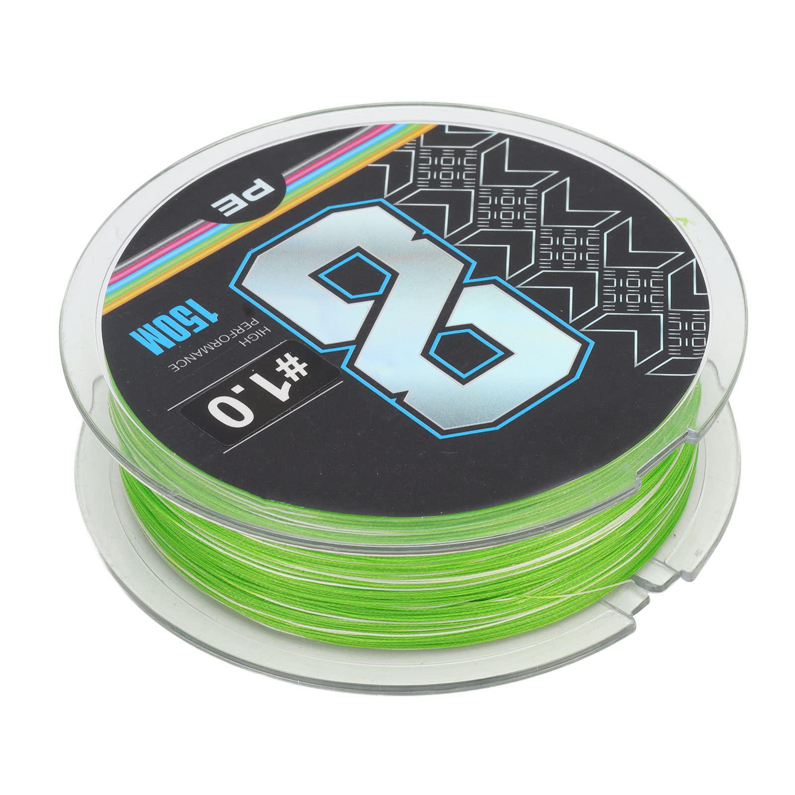 Ubersweet® 150m PE Fishing Line - High Strength, Fade Resistant Braided Line for River Fishing (1.0#) - Perfect for Freshwater Angling, Casting, and Trolling