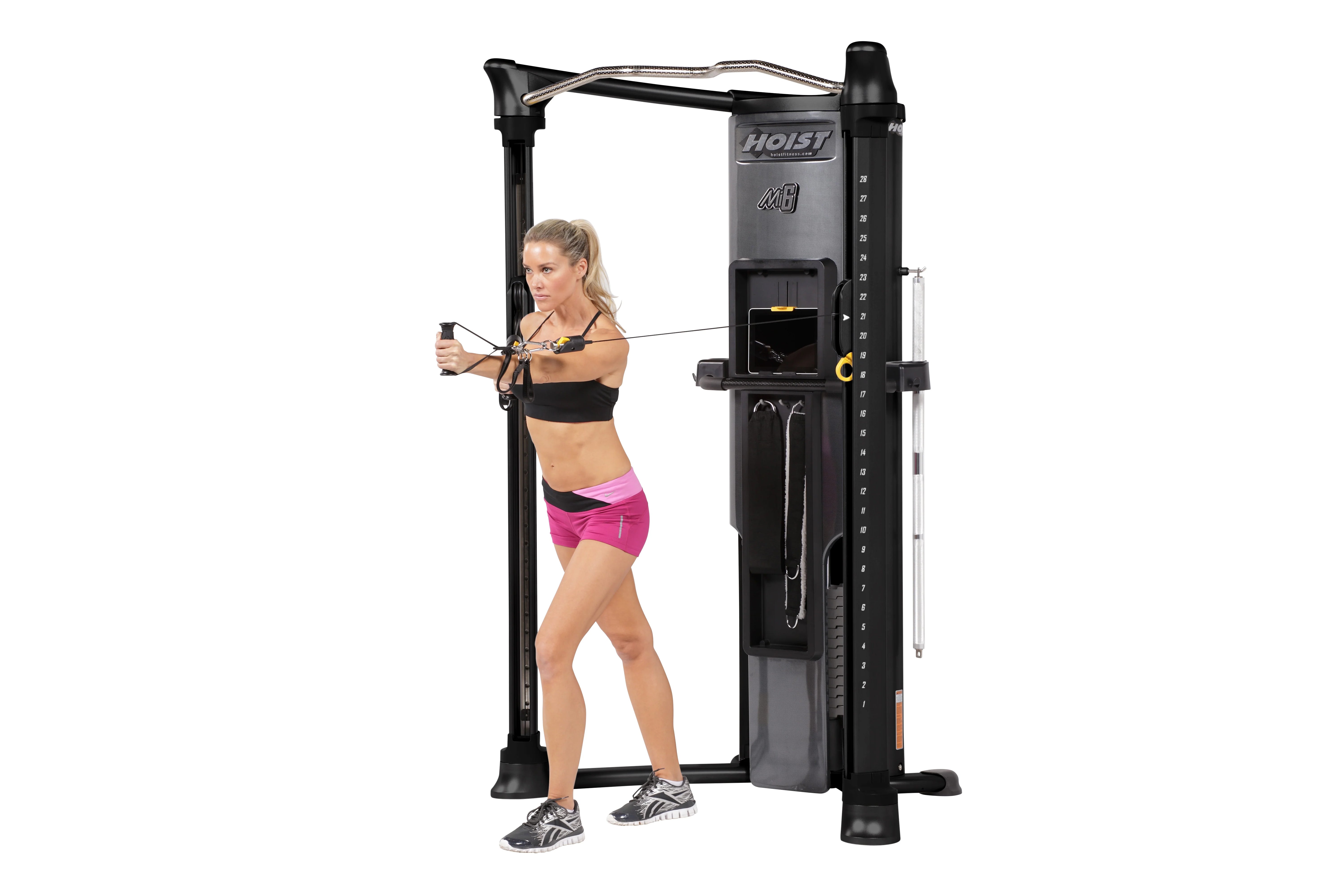 Hoist Mi6 Functional Trainer Home Gym - Full Body Workout Equipment for Strength Training & Fitness - Perfect for Home Gym, Garage, or Small Spaces