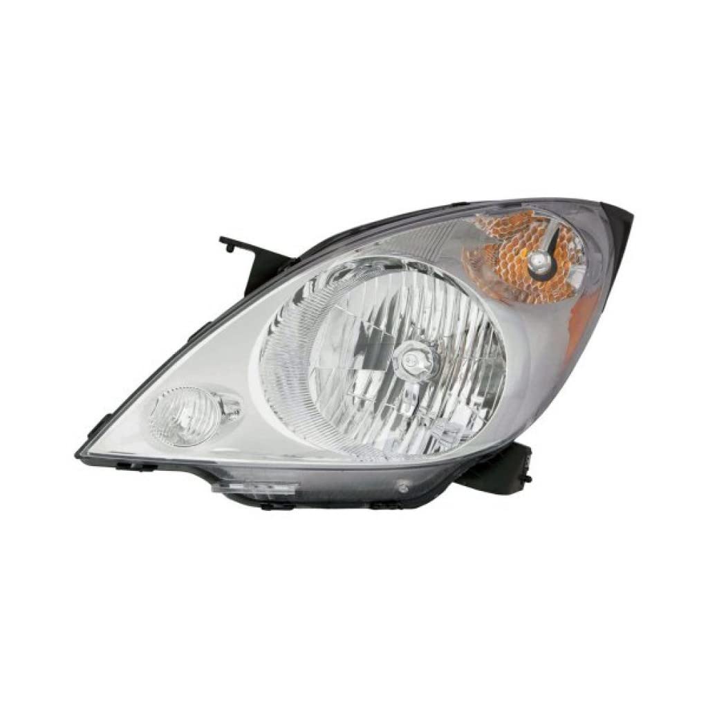 Chevy Spark Headlight Assembly 2013-2015 - DOT Certified Driver Side Replacement with Bulbs Included (Fits GM2502368, 95281468) | Perfect for Night Driving & Foggy Conditions