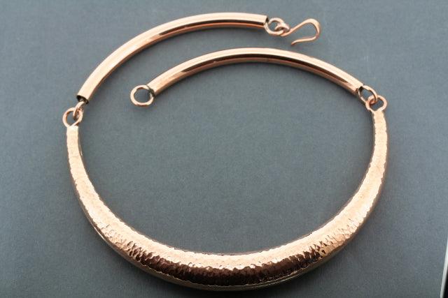 3 Piece Copper Tubular Choker Necklace Set - Elegant Boho Jewelry for Women, Perfect for Parties, Weddings & Everyday Wear