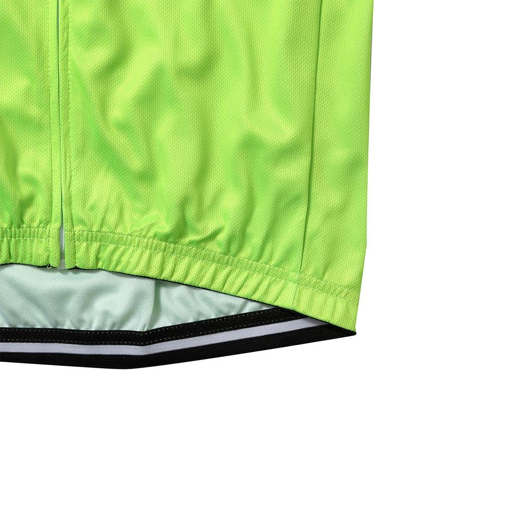 Men's Cycling Jersey & Bib Shorts Set - Quick-Dry, Full-Zip Road Bike Clothing Kit for Comfortable Bicycle Riding | Perfect for Road Racing, Training & Outdoor Cycling