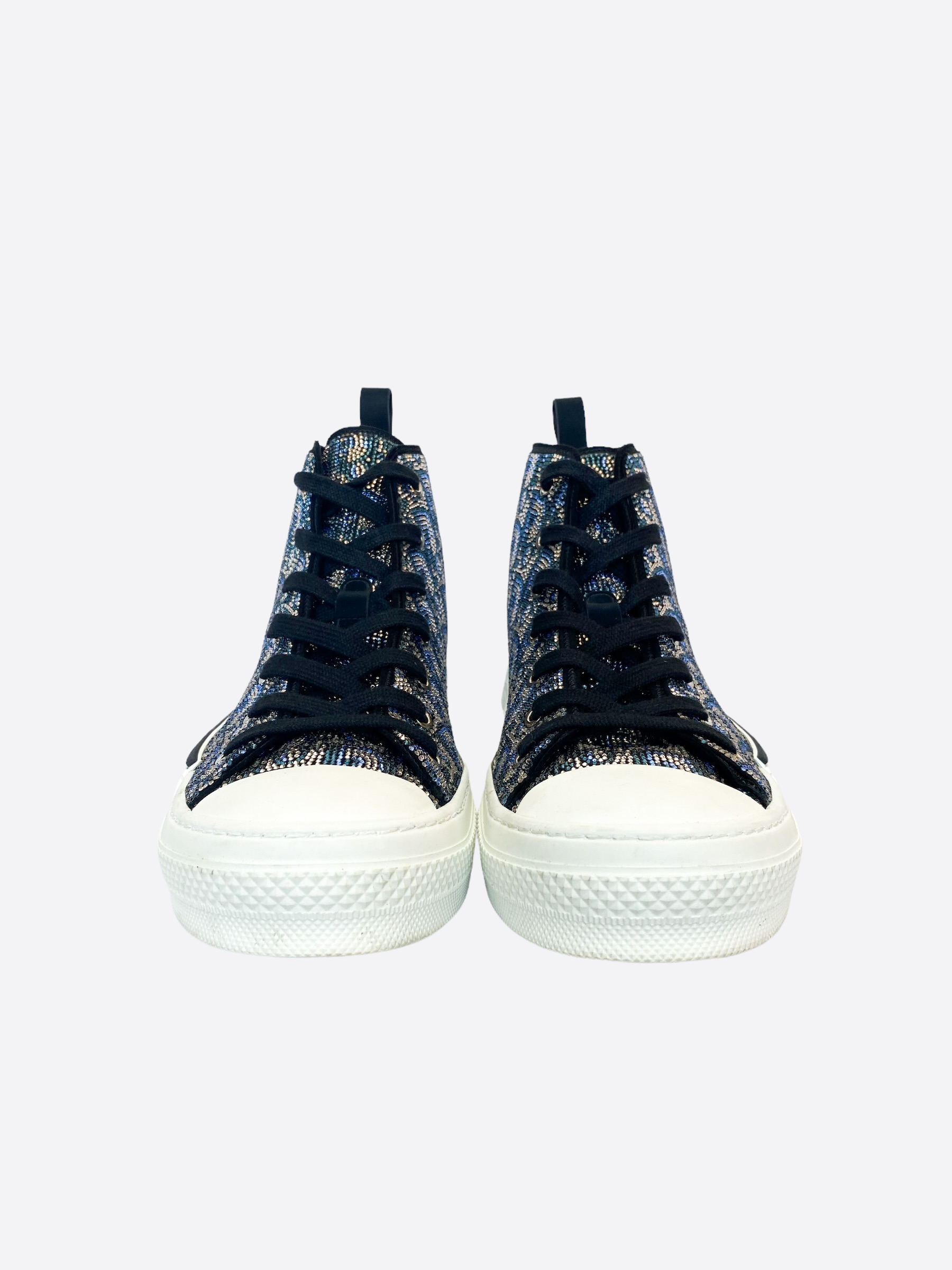 Dior B23 High Top Sneakers Limited Edition with Swarovski Crystals - Luxury Fashion Sneakers for Men & Women | Perfect for Parties, Date Nights & Streetwear Outfits