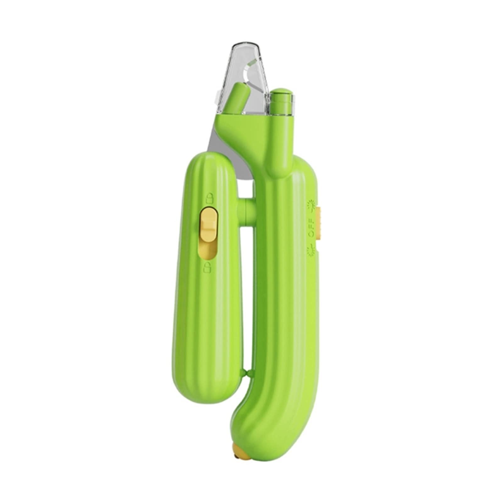 QYTECzjd Professional Toe Nail Clippers Set - Cactus Design Nail Scissors, Blood Line Multi-Functional Nail Clippers with Sharpening Knife - Pedicure Tools for Men & Women - Perfect for Home, Travel and Salon Use