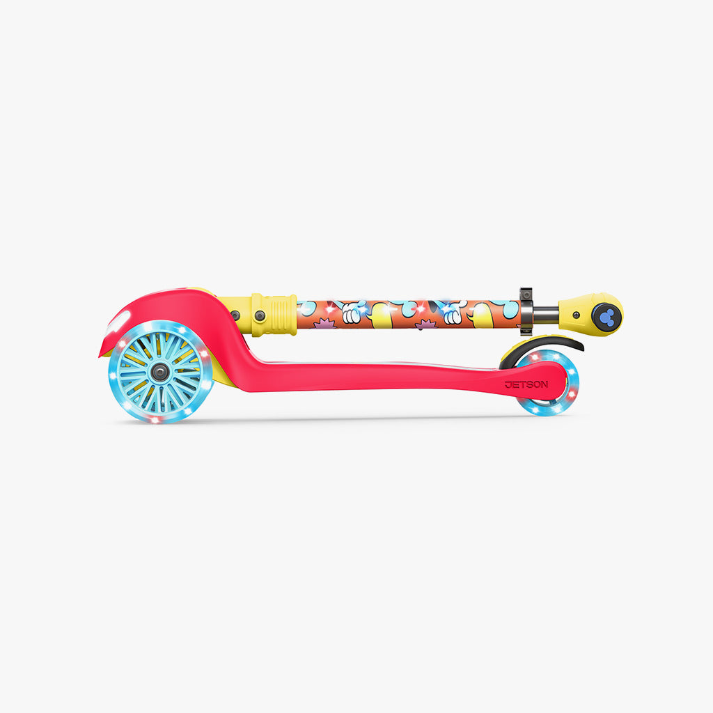 3 Wheel Deluxe Light Up Kick Scooter for Kids - Disney/Paw Patrol Edition - LED Wheels & Adjustable Handlebar - Perfect for School, Park & Neighborhood Rides