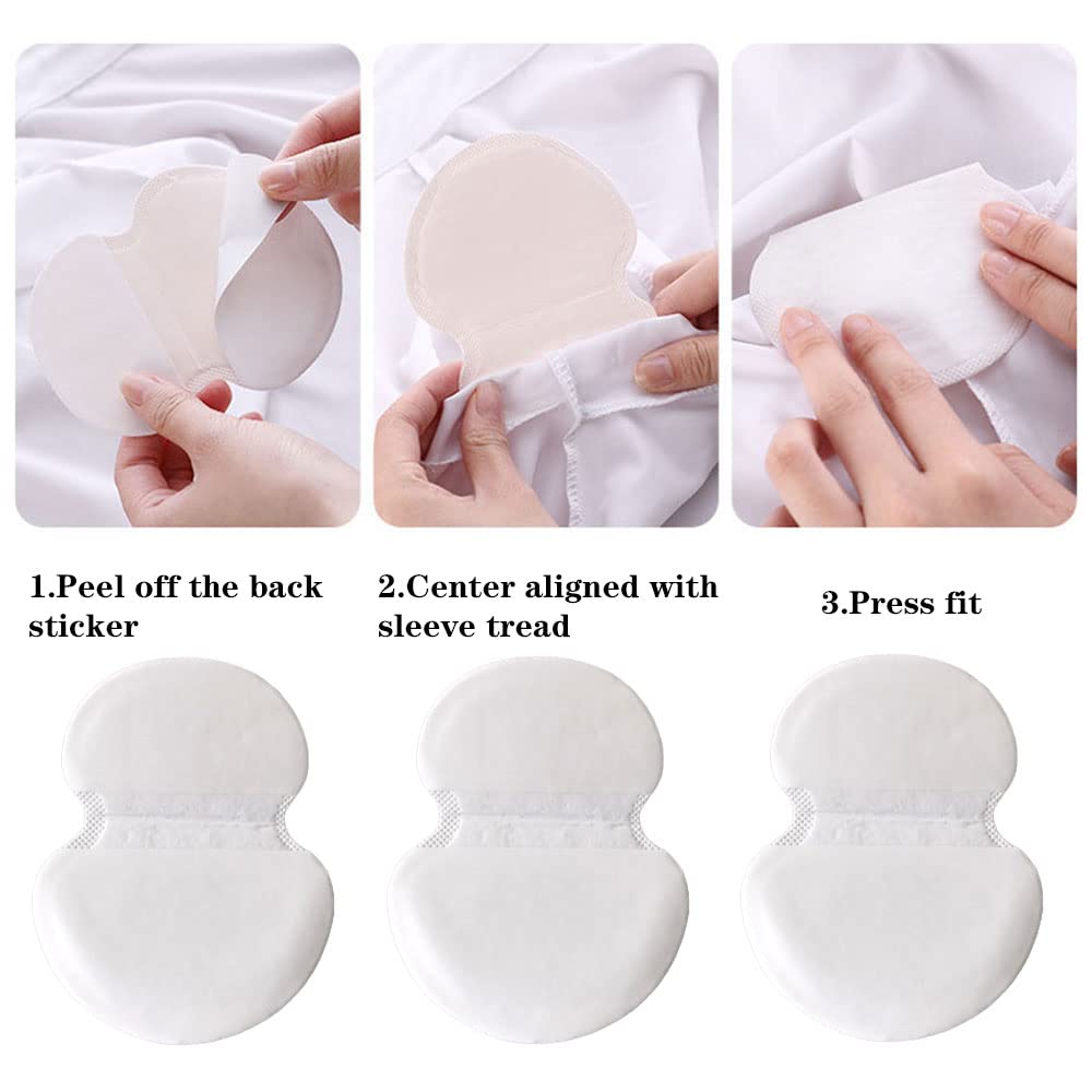 20-Pack Disposable Underarm Sweat Pads - Odor Shield Absorbent Anti-Perspiration Pads for Men & Women - Perfect for Workouts, Office Wear & Daily Comfort