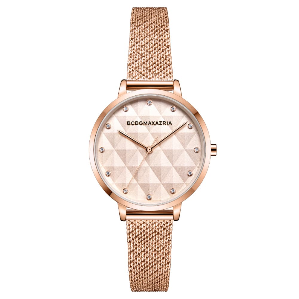 BCBGMAXAZRIA BG51136001 Women's Luxury Watch - Elegant Stainless Steel Bracelet, Water Resistant, Perfect for Office, Party & Everyday Wear