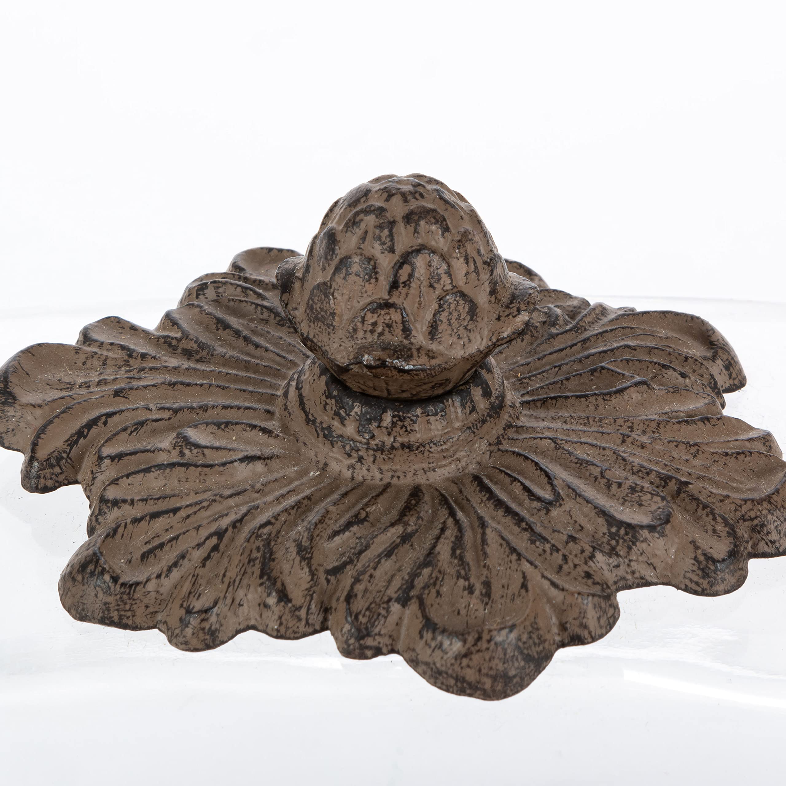Elegant Cream Ceramic Butter Dish with Intricate Metal Acanthus Leaf Design - Perfect for Kitchen, Dining Table, and Gift Giving
