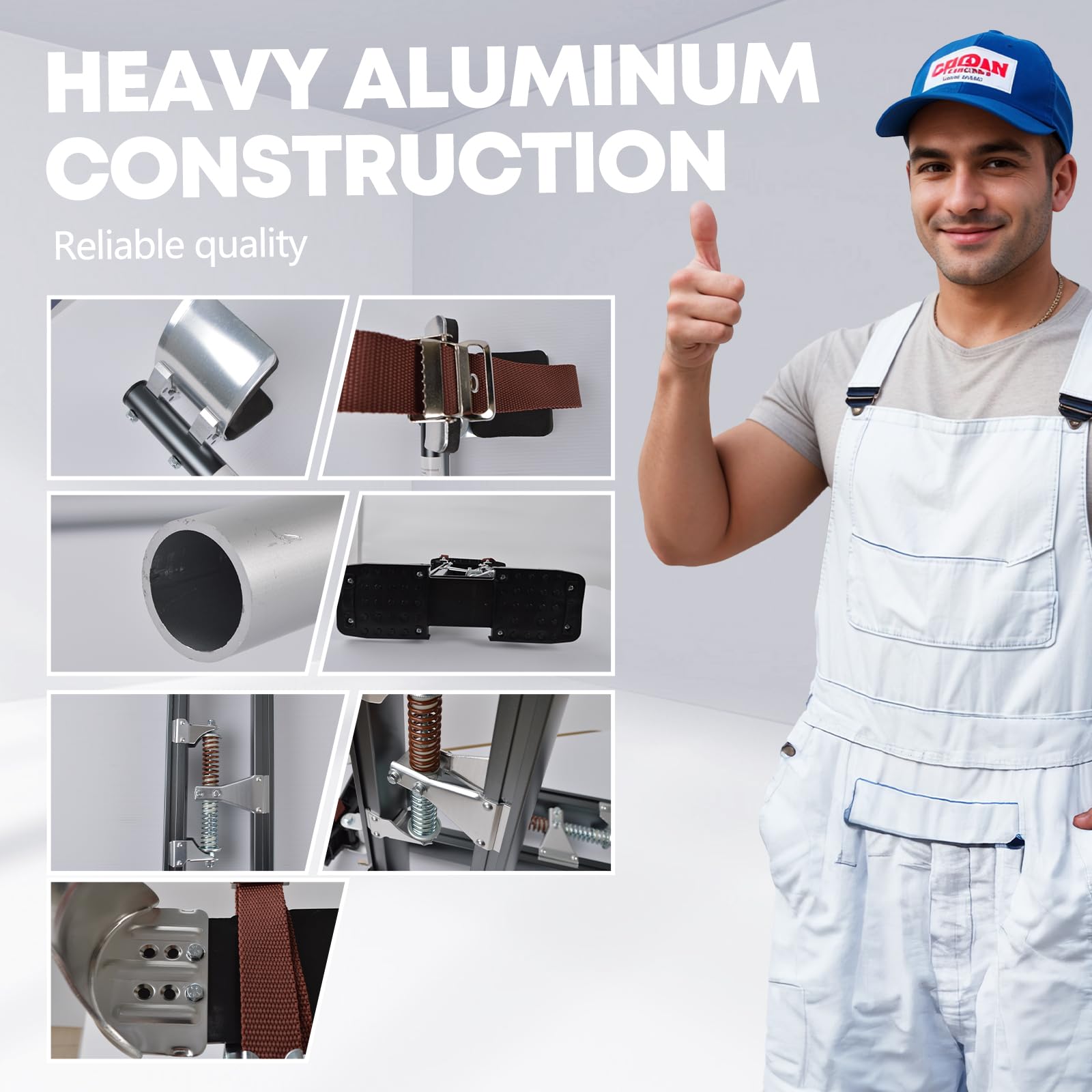 Professional Aluminum Drywall Stilts 24